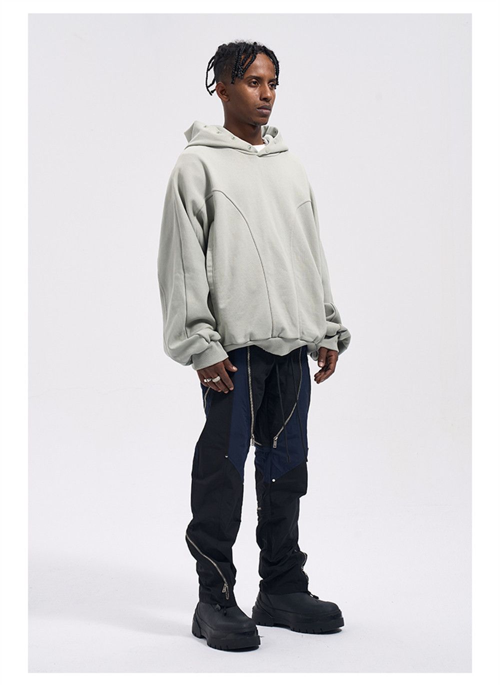 Japanese Brand × Vintage Multi-Zippered Patched Functional Pants for Men Size US 30 / EU 46 - 5 Thumbnail