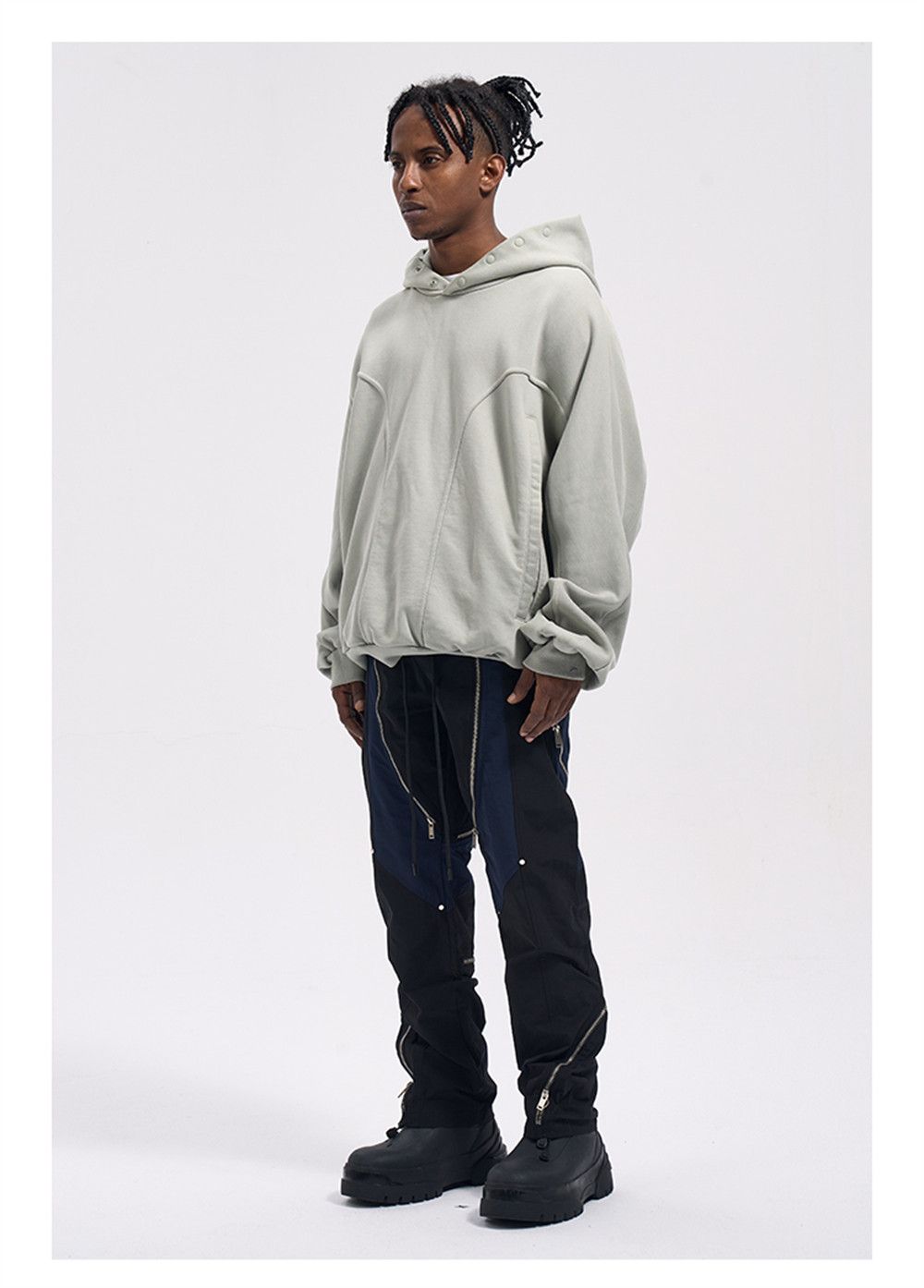 Japanese Brand × Vintage Multi-Zippered Patched Functional Pants for Men Size US 30 / EU 46 - 4 Thumbnail