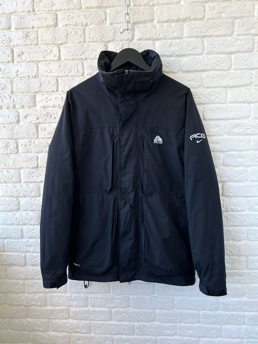 Nike Nike ACG Black Storm Fit Logo / Pocket Jacket | Grailed