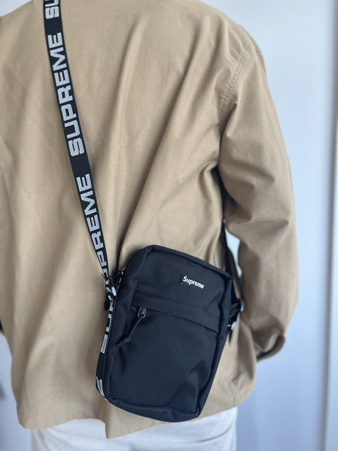 Supreme Supreme Shoulder bag SS18 Black Bag Grailed