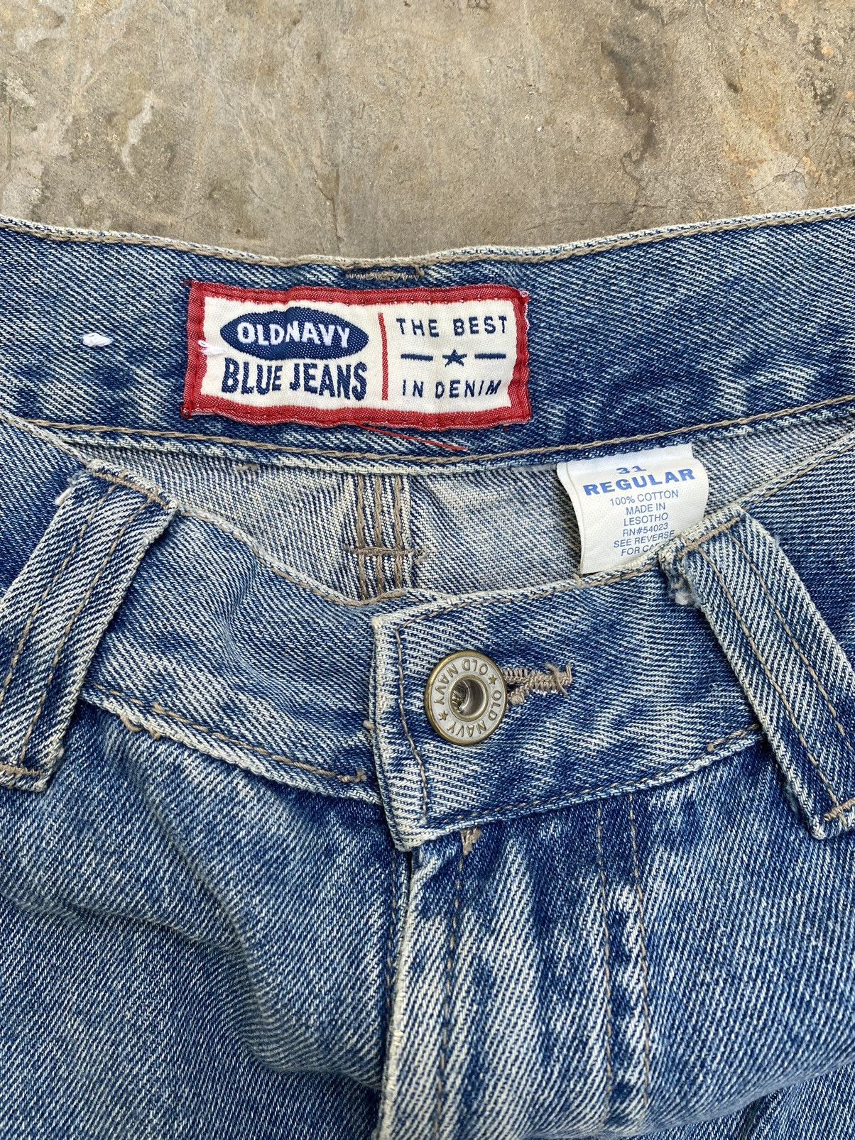 Disney × Old Navy 🔥 Vintage Old Navy Carpenter Denim Shorts Custom Mickey Size US 31 - 5 Thumbnail