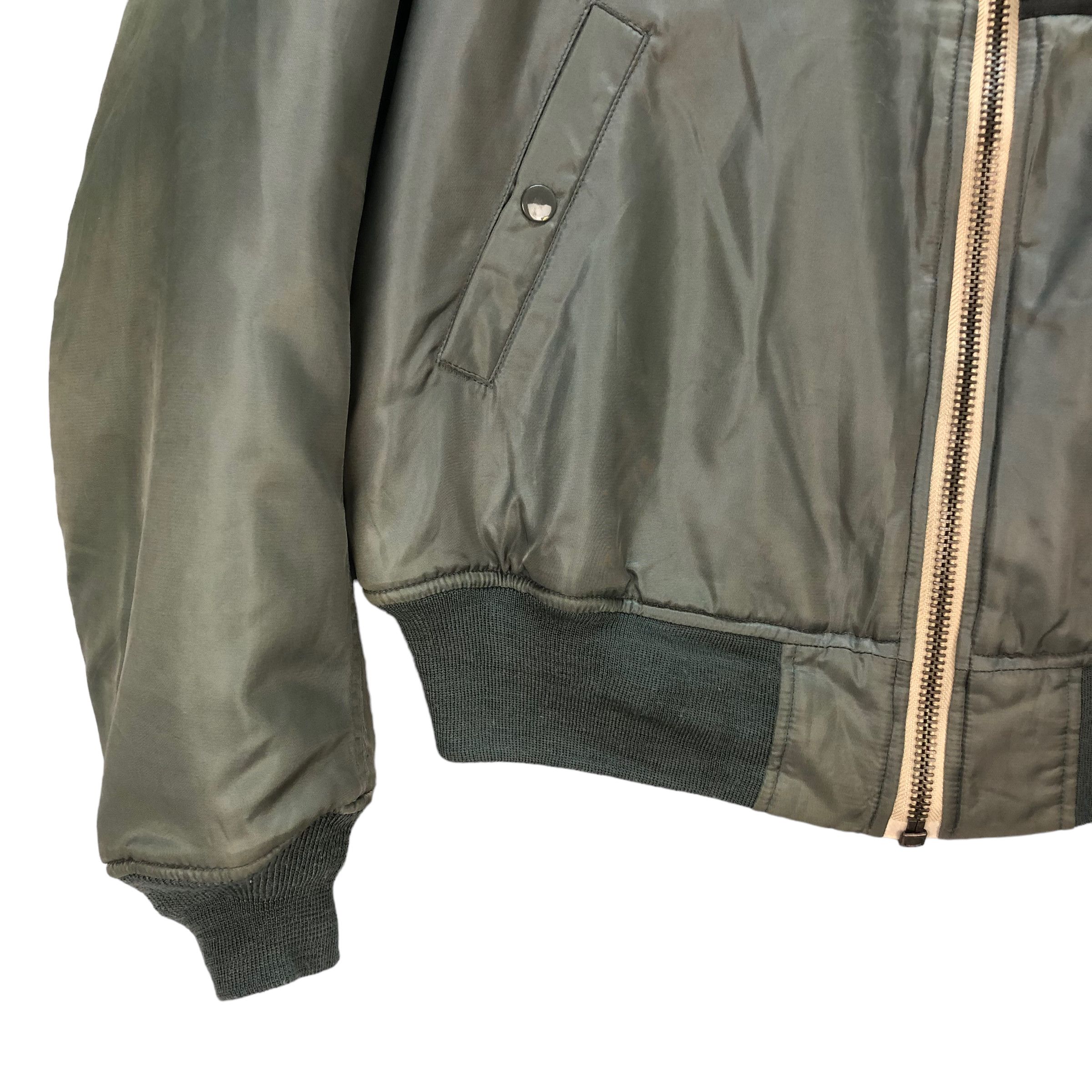 Tedman VINTAGE TEDMAN TED COMPANY DEVILMAN MA-1 JACKET #7372-140 Size US L / EU 52-54 / 3 - 10 Thumbnail