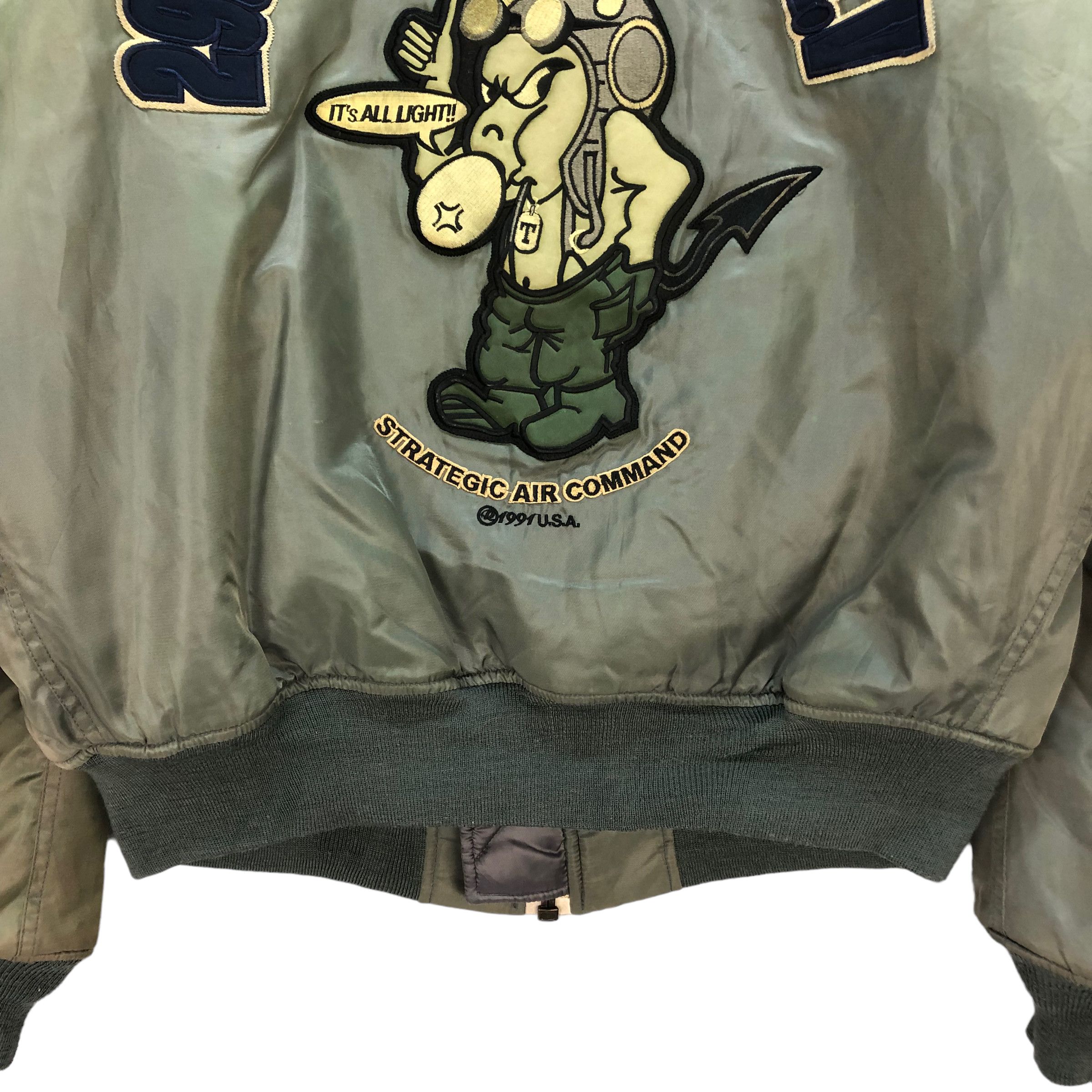 Tedman VINTAGE TEDMAN TED COMPANY DEVILMAN MA-1 JACKET #7372-140 Size US L / EU 52-54 / 3 - 4 Thumbnail