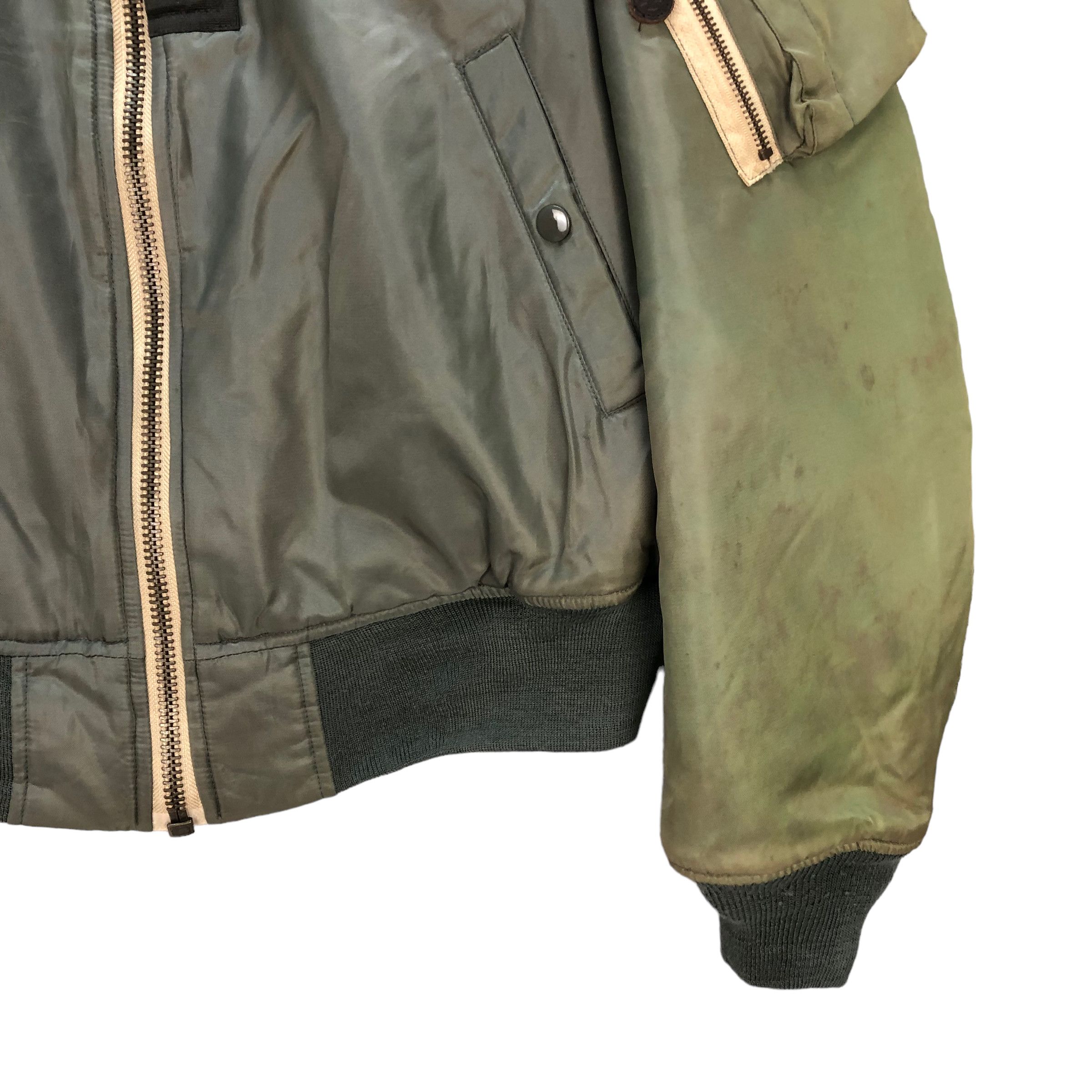 Tedman VINTAGE TEDMAN TED COMPANY DEVILMAN MA-1 JACKET #7372-140 Size US L / EU 52-54 / 3 - 12 Thumbnail