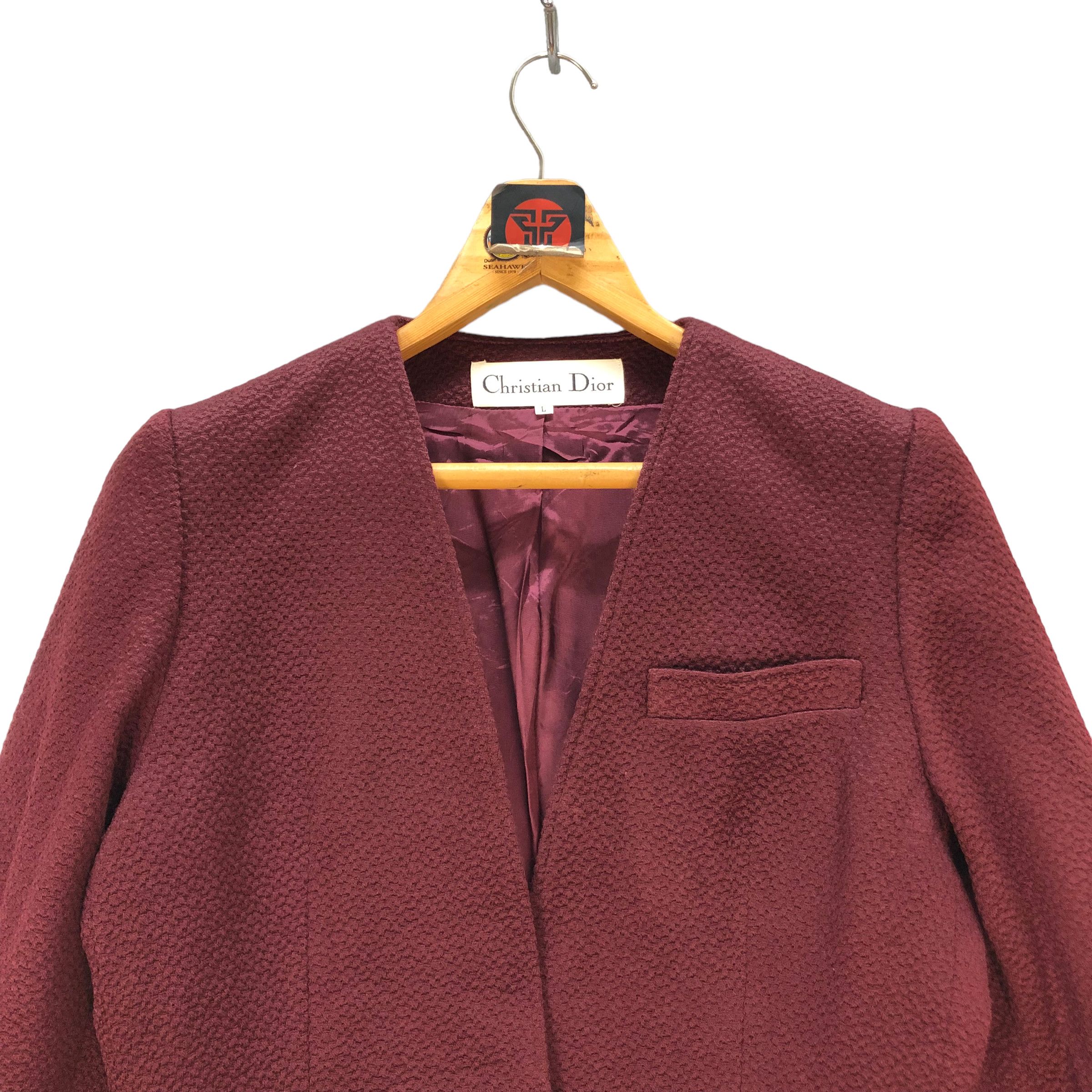 Christian Dior Monsieur VINTAGE CHRISTIAN DIOR CASUAL JACKET #7389-142 Size L / US 10 / IT 46 - 2 Thumbnail