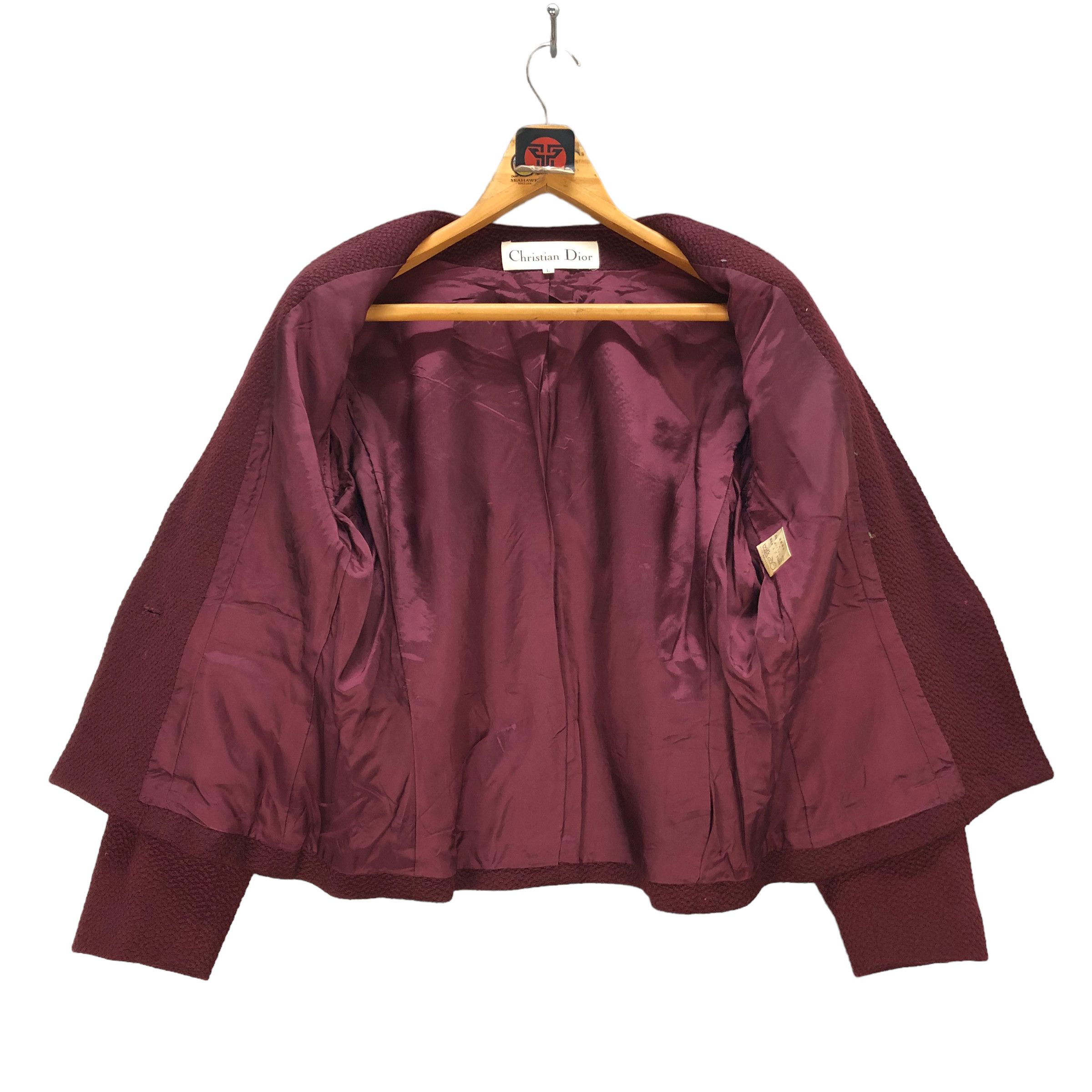 Christian Dior Monsieur VINTAGE CHRISTIAN DIOR CASUAL JACKET #7389-142 Size L / US 10 / IT 46 - 6 Thumbnail
