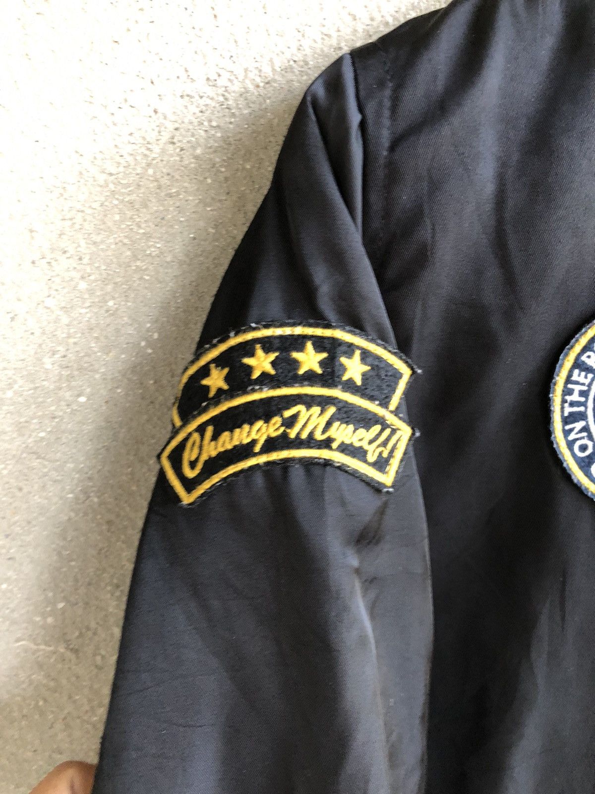 Japanese Brand PRIVATE PAUSE patches Bomber Jacket Size US M / EU 48-50 / 2 - 5 Thumbnail
