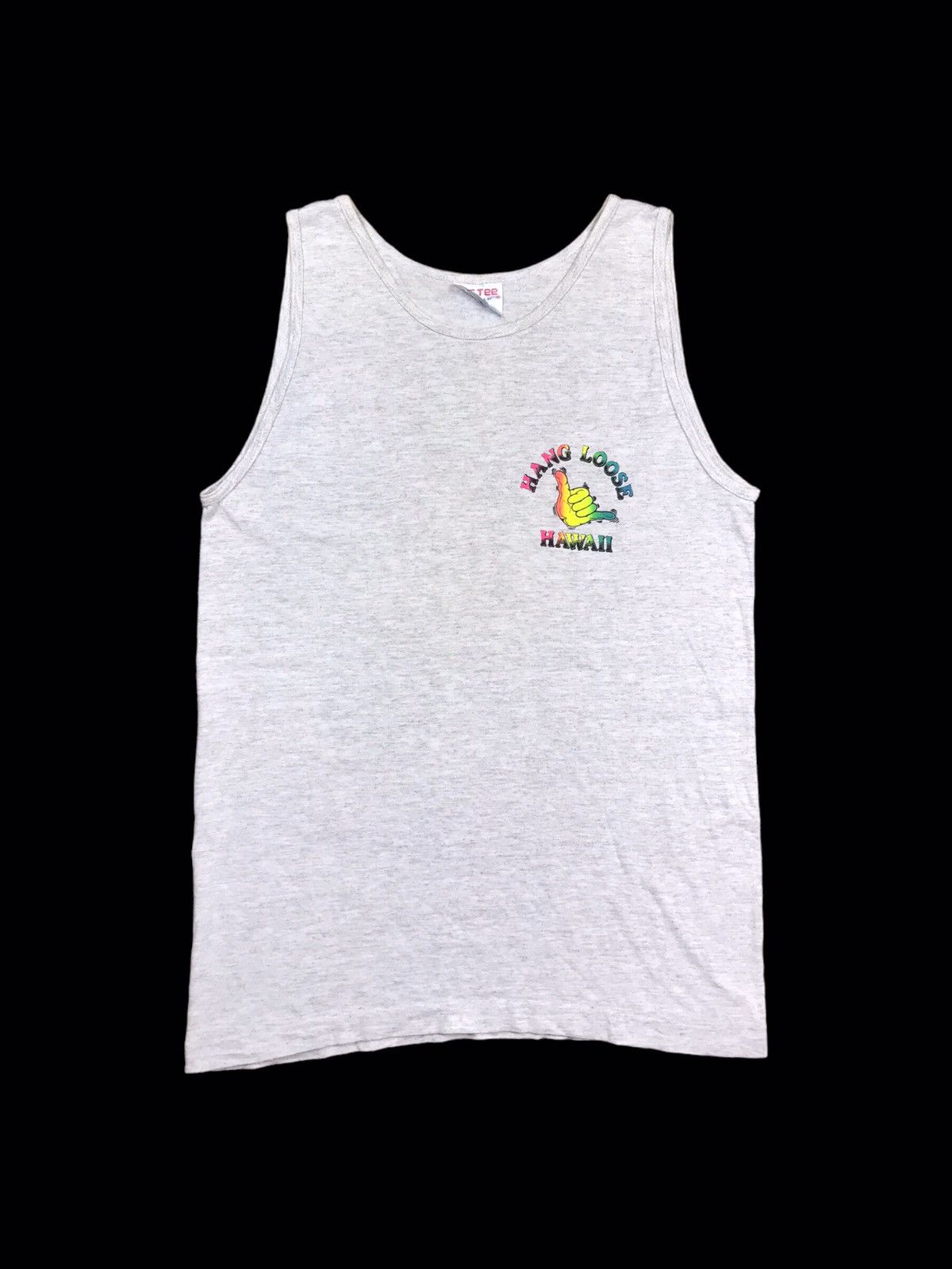 Vintage 🔥 VINTAGE 90’s HANG LOOSE HAWAII SINGLETS SLEEVELESS Size US S / EU 44-46 / 1 - 2 Thumbnail