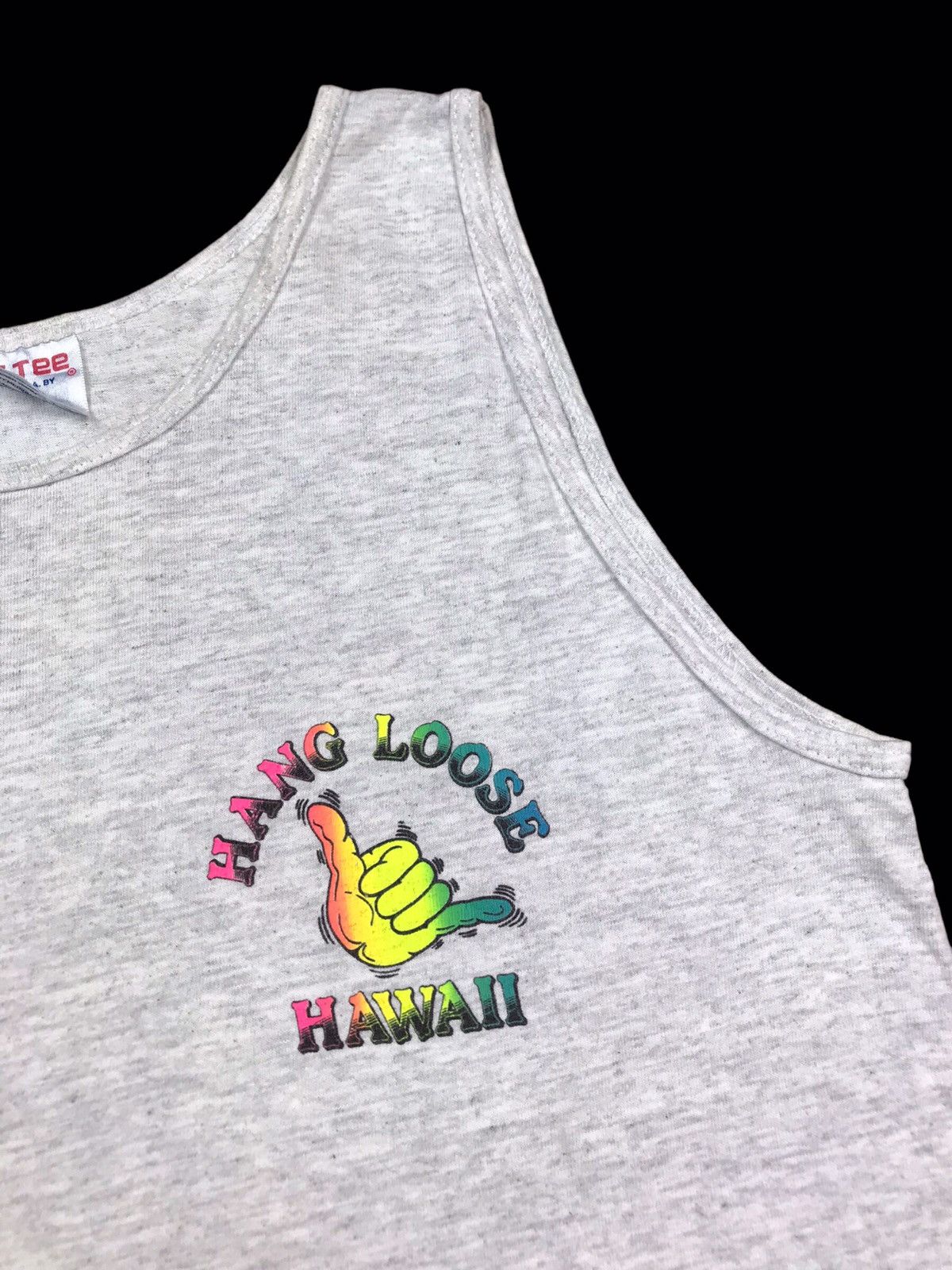 Vintage 🔥 VINTAGE 90’s HANG LOOSE HAWAII SINGLETS SLEEVELESS Size US S / EU 44-46 / 1 - 5 Thumbnail