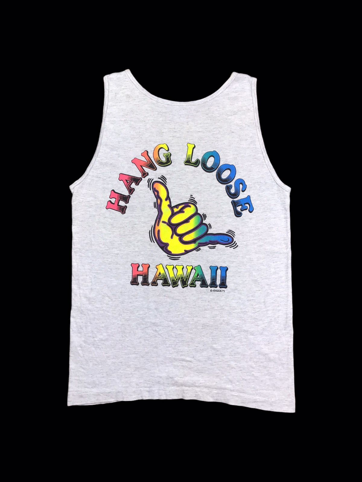 Vintage 🔥 VINTAGE 90’s HANG LOOSE HAWAII SINGLETS SLEEVELESS Size US S / EU 44-46 / 1 - 1 Thumbnail