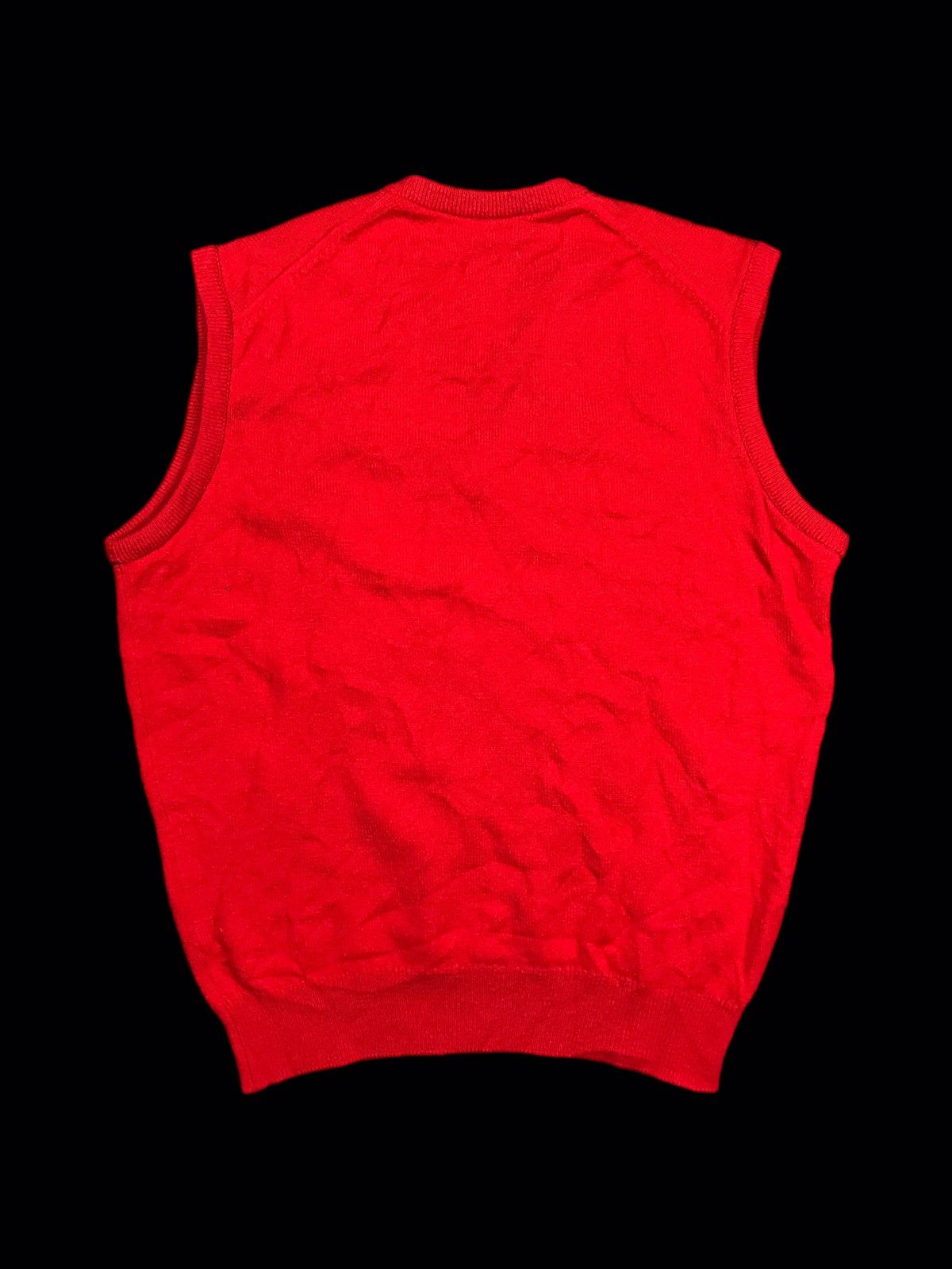 Burberry × Vintage 🔥Vintage Burberrys Sweater Vest V-Neck Lambswool Size US L / EU 52-54 / 3 - 7 Thumbnail