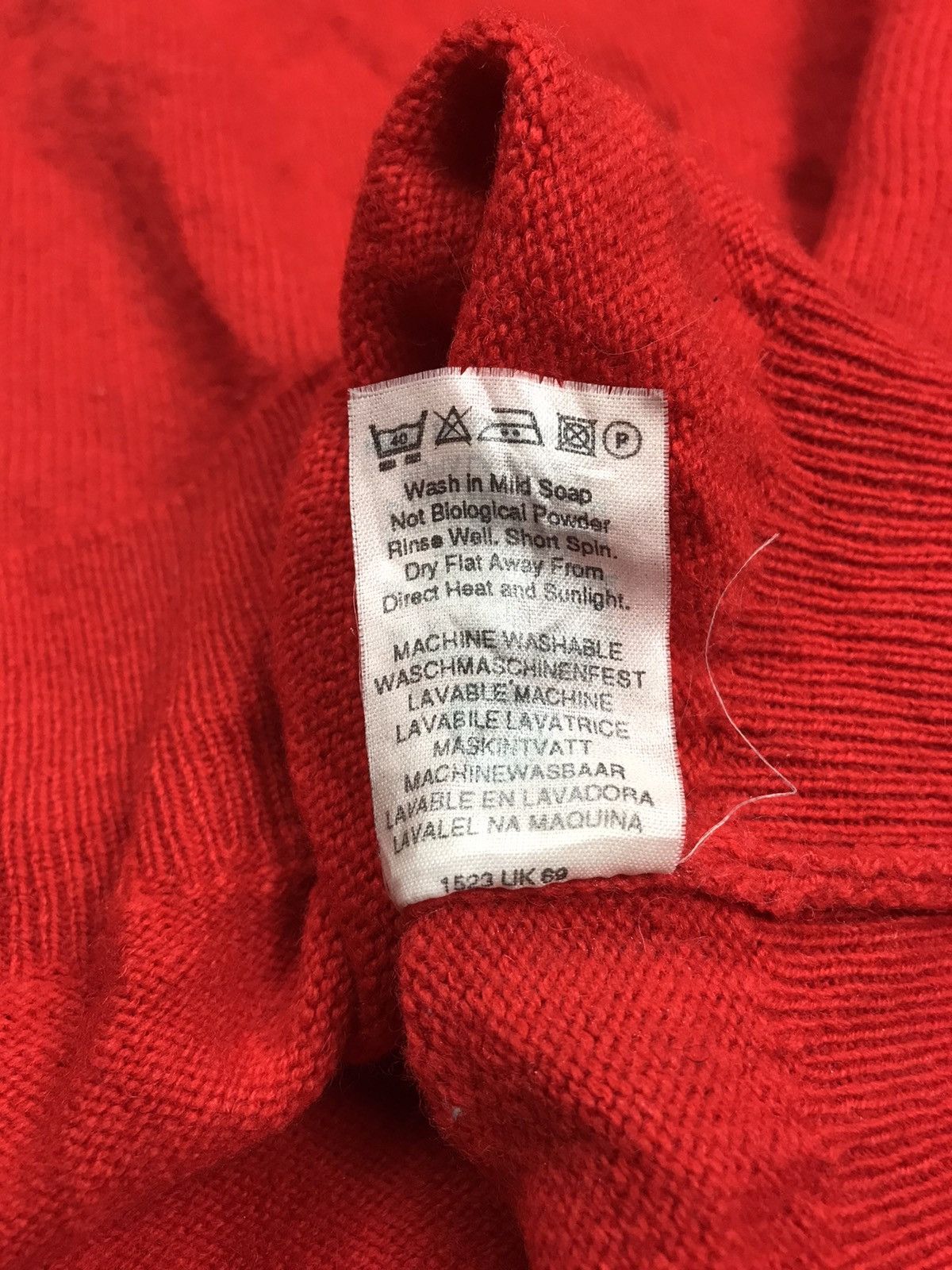 Burberry × Vintage 🔥Vintage Burberrys Sweater Vest V-Neck Lambswool Size US L / EU 52-54 / 3 - 14 Thumbnail