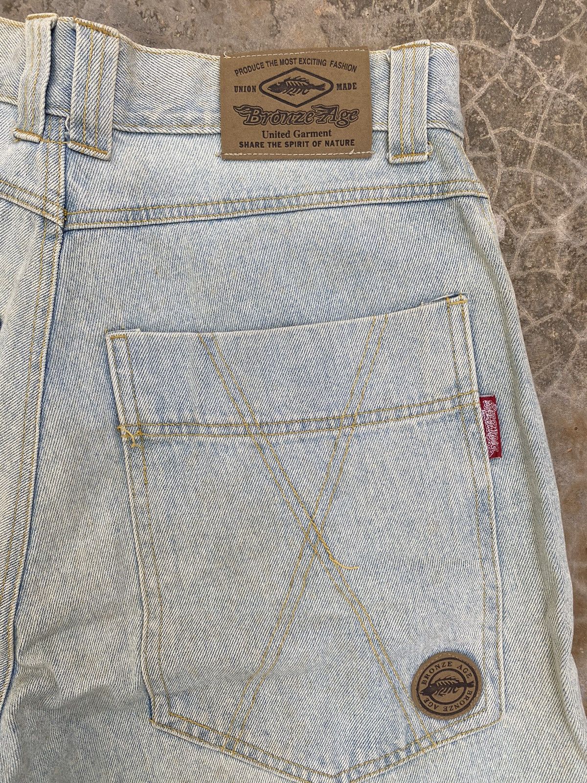 Vintage 🔥 Vintage Bronze Age Baggy Pants Size US 30 / EU 46 - 2 Thumbnail