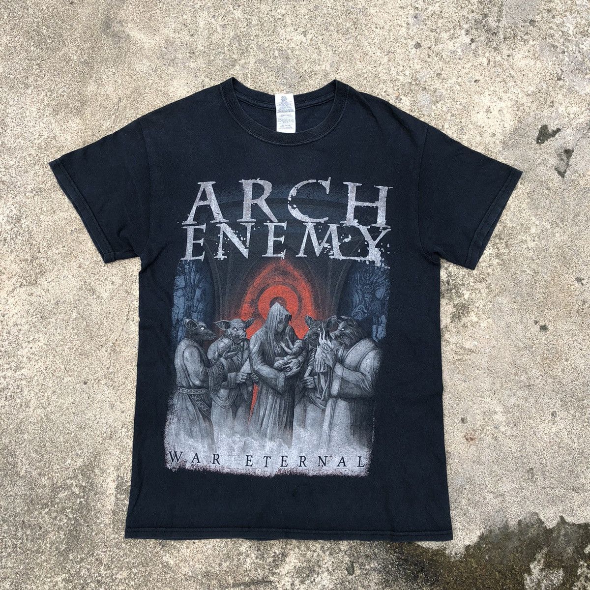image of Band Tees x Tour Tee arch Enemy Swedish Death Melodic Metal War Eternal Tee in Blue, Men's (Size XS