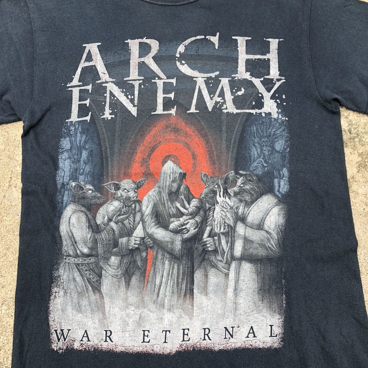 Band Tees × Vintage 🔥Rare🔥Arch Enemy Swedish Death Melodic Metal War Eternal Tee Size US XS / EU 42 / 0 - 2 Thumbnail