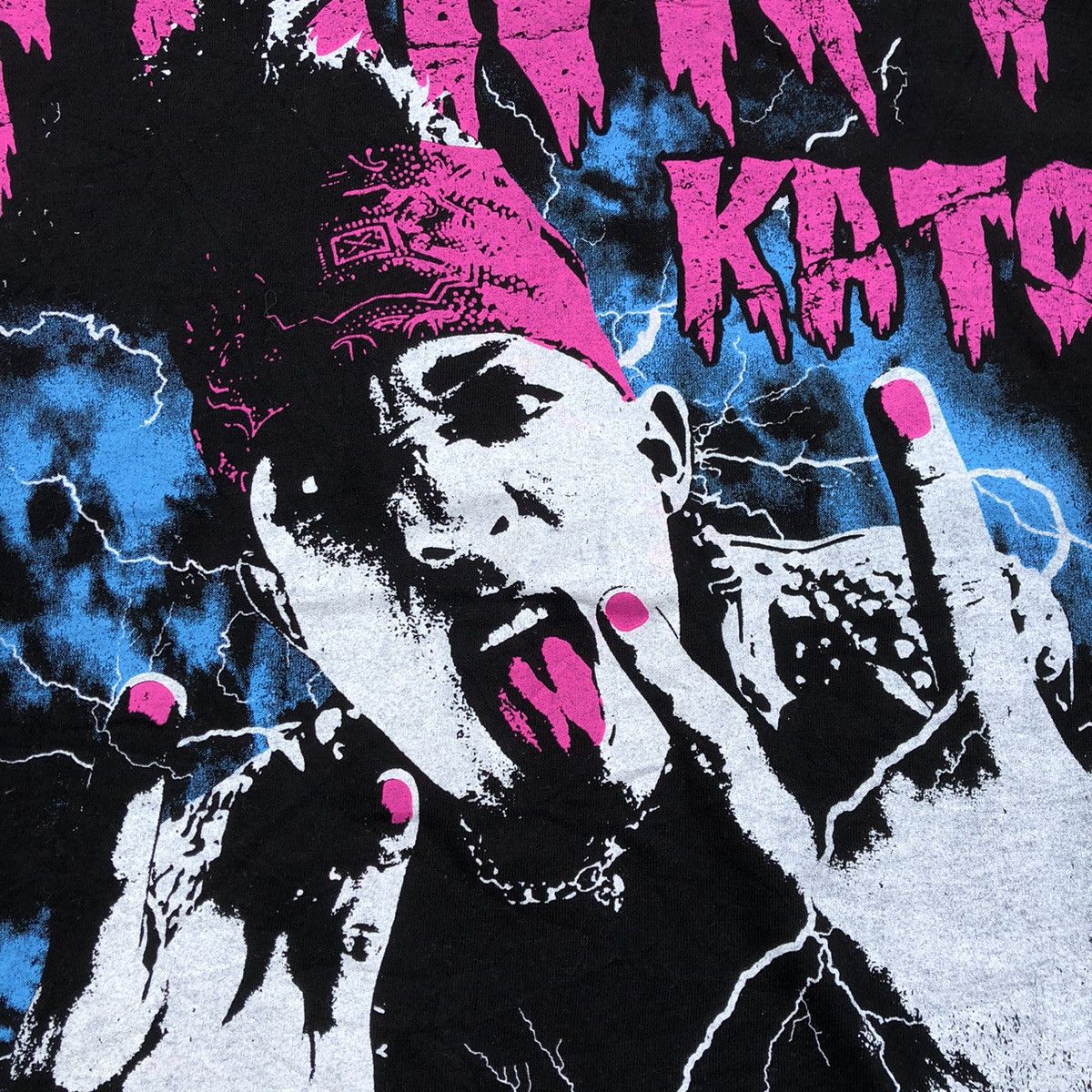 Band Tees × Vintage 🔥Sick🔥🇯🇵Funky Kato Japanese Singer Promo Tee Overprint Tee Size US L / EU 52-54 / 3 - 3 Thumbnail