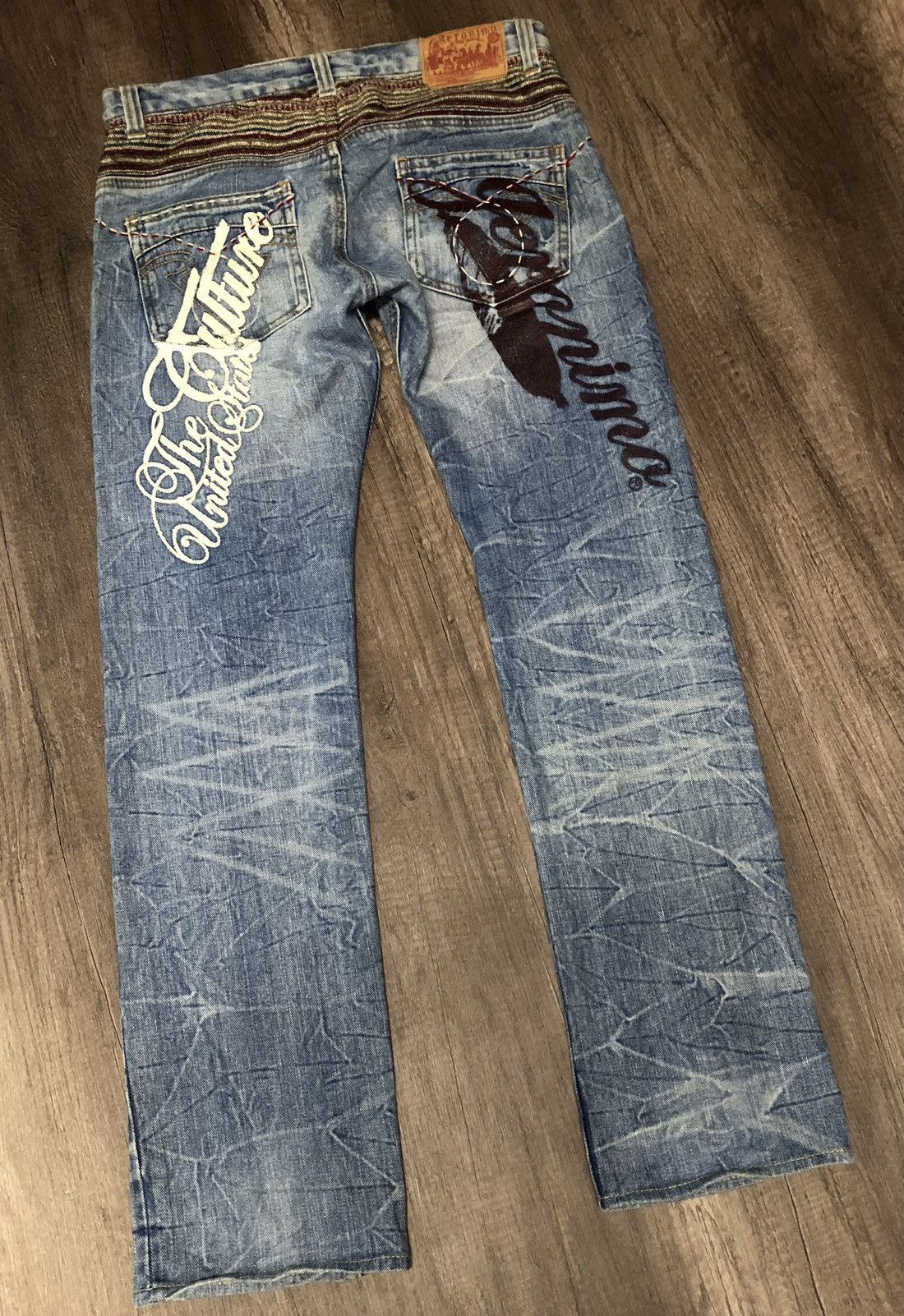 If Six Was Nine × Japanese Brand × Le Grande Bleu (L.G.B.) Geronimo Arizona Tribes Kapital Style Size US 30 / EU 46 - 8 Thumbnail