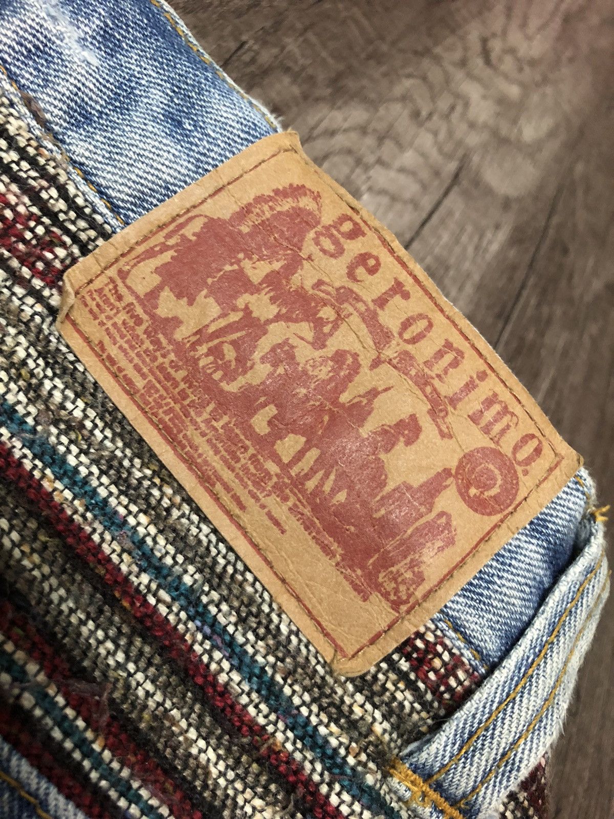 If Six Was Nine × Japanese Brand × Le Grande Bleu (L.G.B.) Geronimo Arizona Tribes Kapital Style Size US 30 / EU 46 - 7 Thumbnail