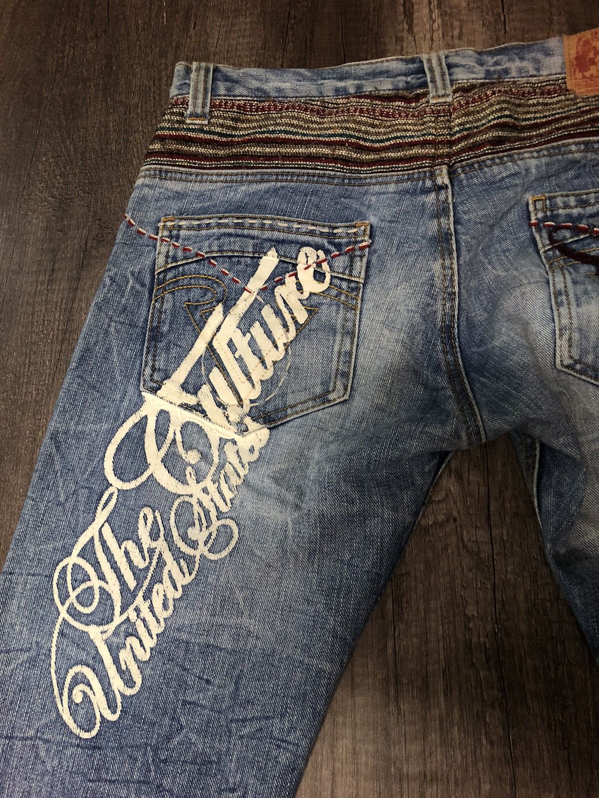 If Six Was Nine × Japanese Brand × Le Grande Bleu (L.G.B.) Geronimo Arizona Tribes Kapital Style Size US 30 / EU 46 - 13 Thumbnail
