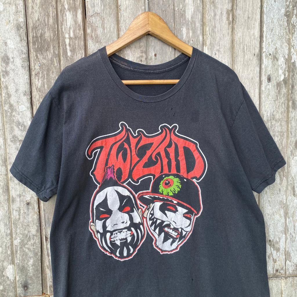 Band Tees Thrashed Faded Vintage Twiztid Hip Hop Duo Tee Size US L / EU 52-54 / 3 - 2 Thumbnail