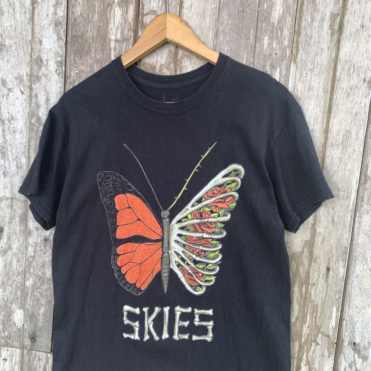 Thrashed Faded Lil Skies Concert Merch Tee