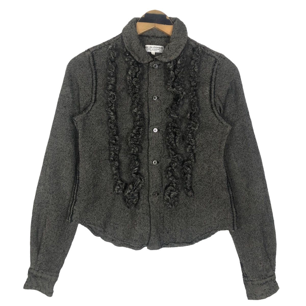 Comme des Garcons Vintage Robe De Chambre Comme Des Garcons Ruffles Blouse Size S / US 4 / IT 40 - 1 Thumbnail