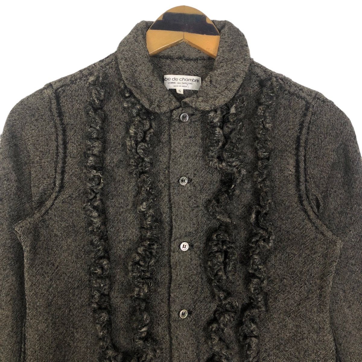 Comme des Garcons Vintage Robe De Chambre Comme Des Garcons Ruffles Blouse Size S / US 4 / IT 40 - 2 Thumbnail