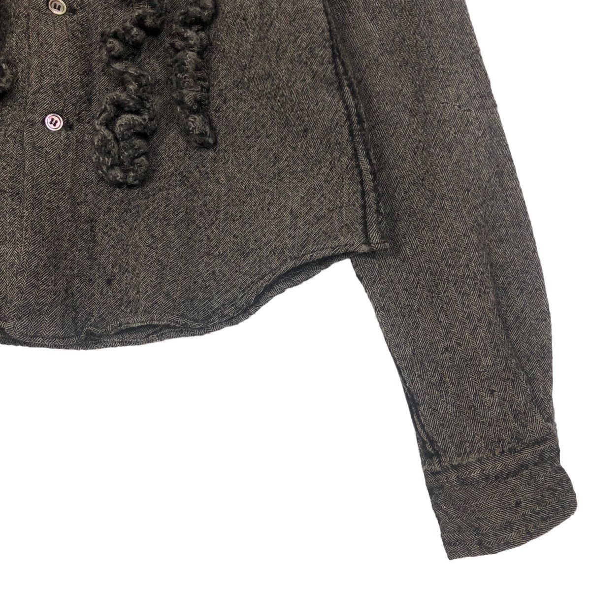 Comme des Garcons Vintage Robe De Chambre Comme Des Garcons Ruffles Blouse Size S / US 4 / IT 40 - 4 Thumbnail