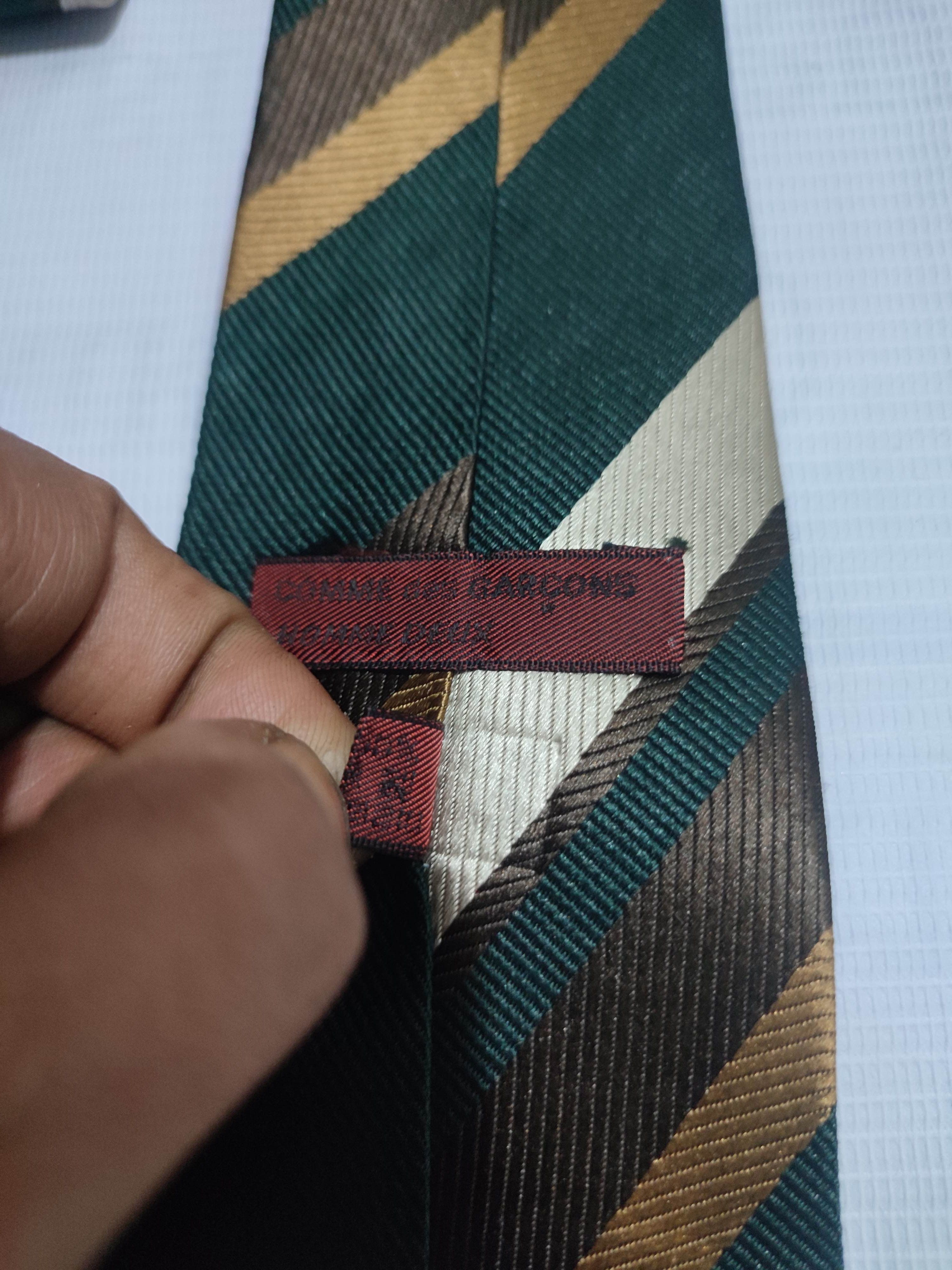 Comme des Garcons × Japanese Brand × Vintage 🔥Comme des garcons homme deux Tie Size ONE SIZE - 4 Thumbnail