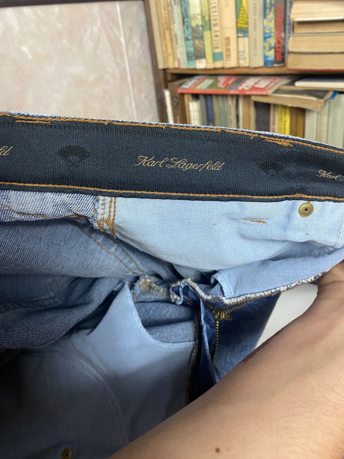 Karl Lagerfeld × Vintage Vintage Karl Lagerfeld denim jeans Size US 34 / EU 50 - 7 Thumbnail
