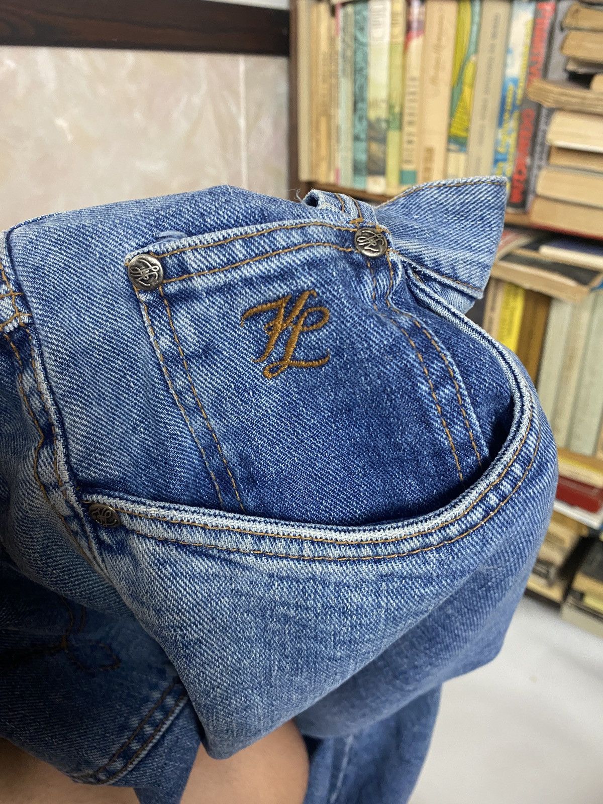 Karl Lagerfeld × Vintage Vintage Karl Lagerfeld denim jeans Size US 34 / EU 50 - 6 Thumbnail