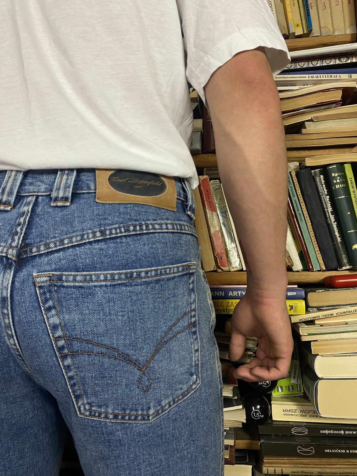 Karl Lagerfeld × Vintage Vintage Karl Lagerfeld denim jeans Size US 34 / EU 50 - 5 Thumbnail