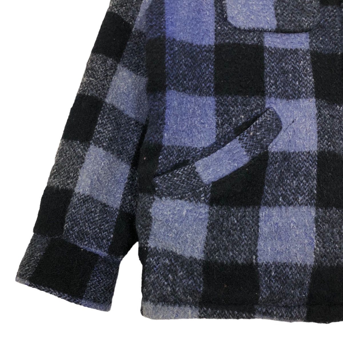 Vintage Vintage 90s Melton Outer Wear Flannel Wool Western Jacket Size US L / EU 52-54 / 3 - 4 Thumbnail