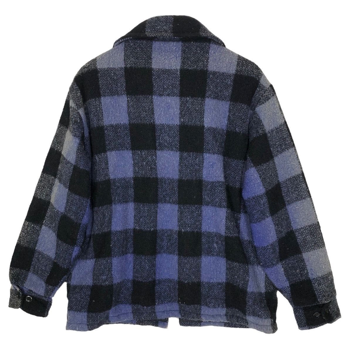 Vintage Vintage 90s Melton Outer Wear Flannel Wool Western Jacket Size US L / EU 52-54 / 3 - 10 Thumbnail