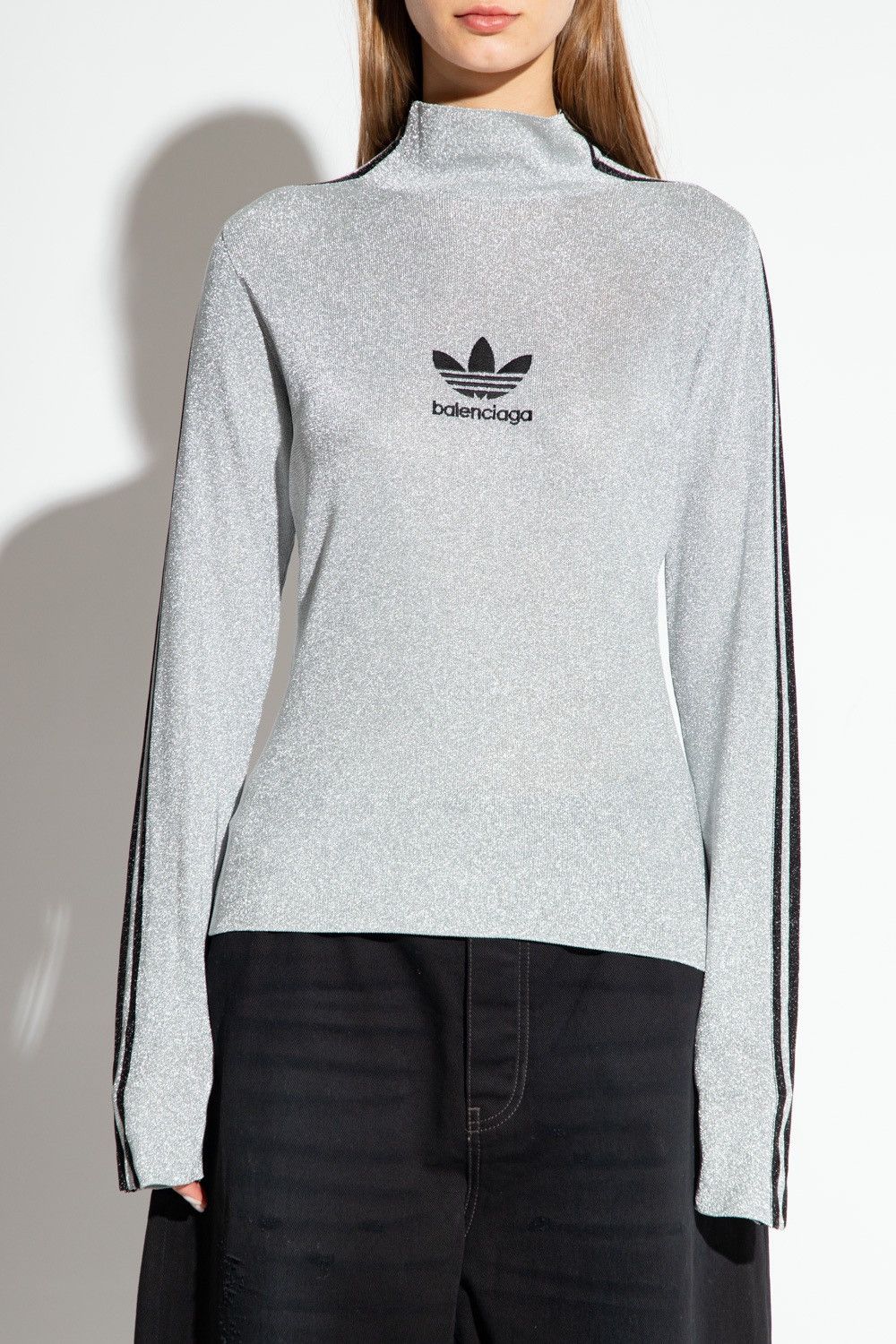 限定♪【国内発送★adidas×BALENCIAGA】ATHLETIC モックネック Adidas × Balenciaga Athletic Long-Sleeve Mock Neck Top | Grailed