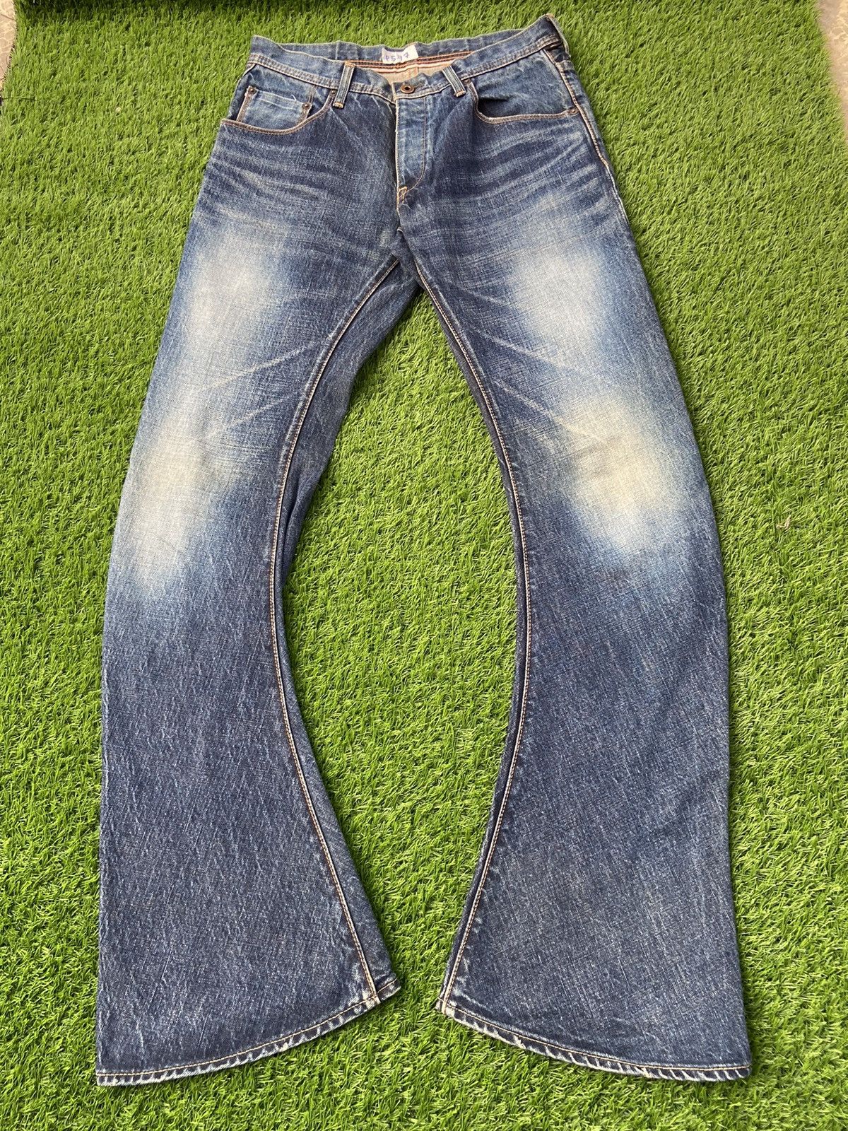 Japanese Brand WJK Red Line Waist Banana Pant Size US 30 / EU 46 - 1 Thumbnail