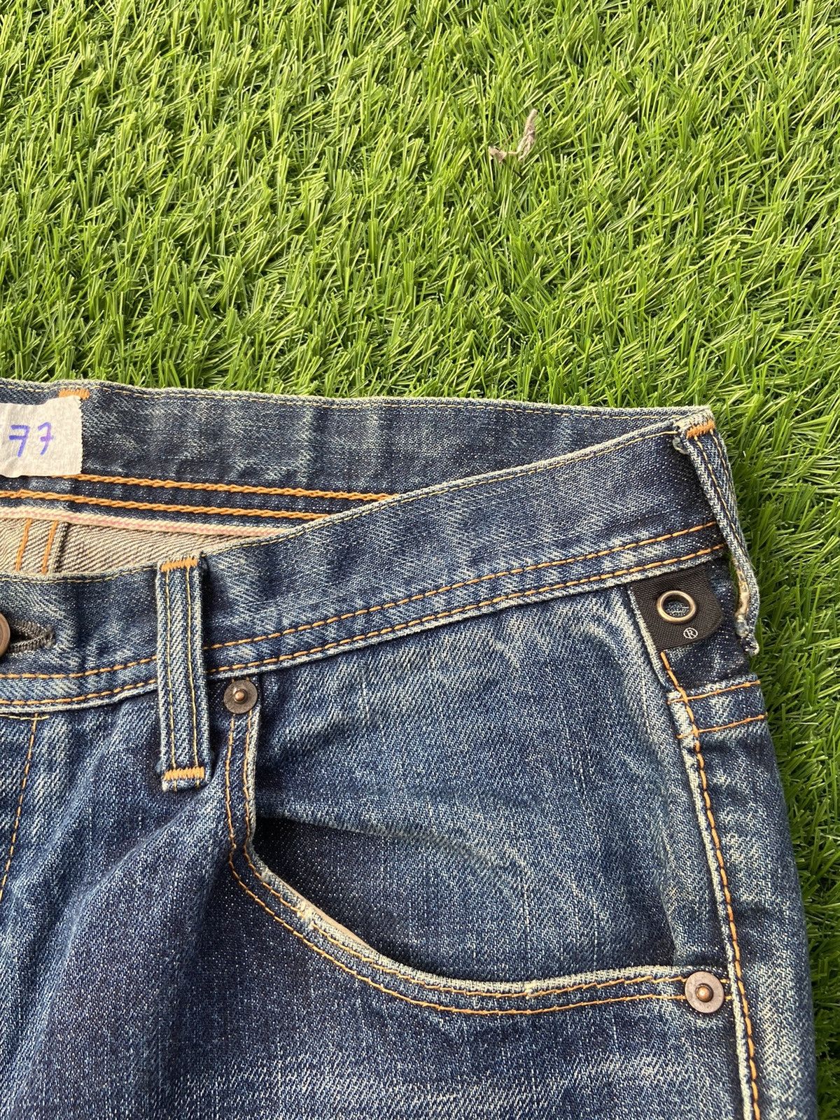 Japanese Brand WJK Red Line Waist Banana Pant Size US 30 / EU 46 - 6 Thumbnail