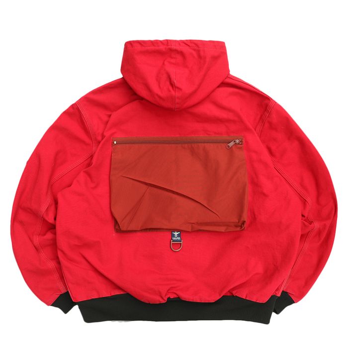 Vintage Reworked VTG Carhartt Active JR100 Tactical Zipup Hoodie Grailed