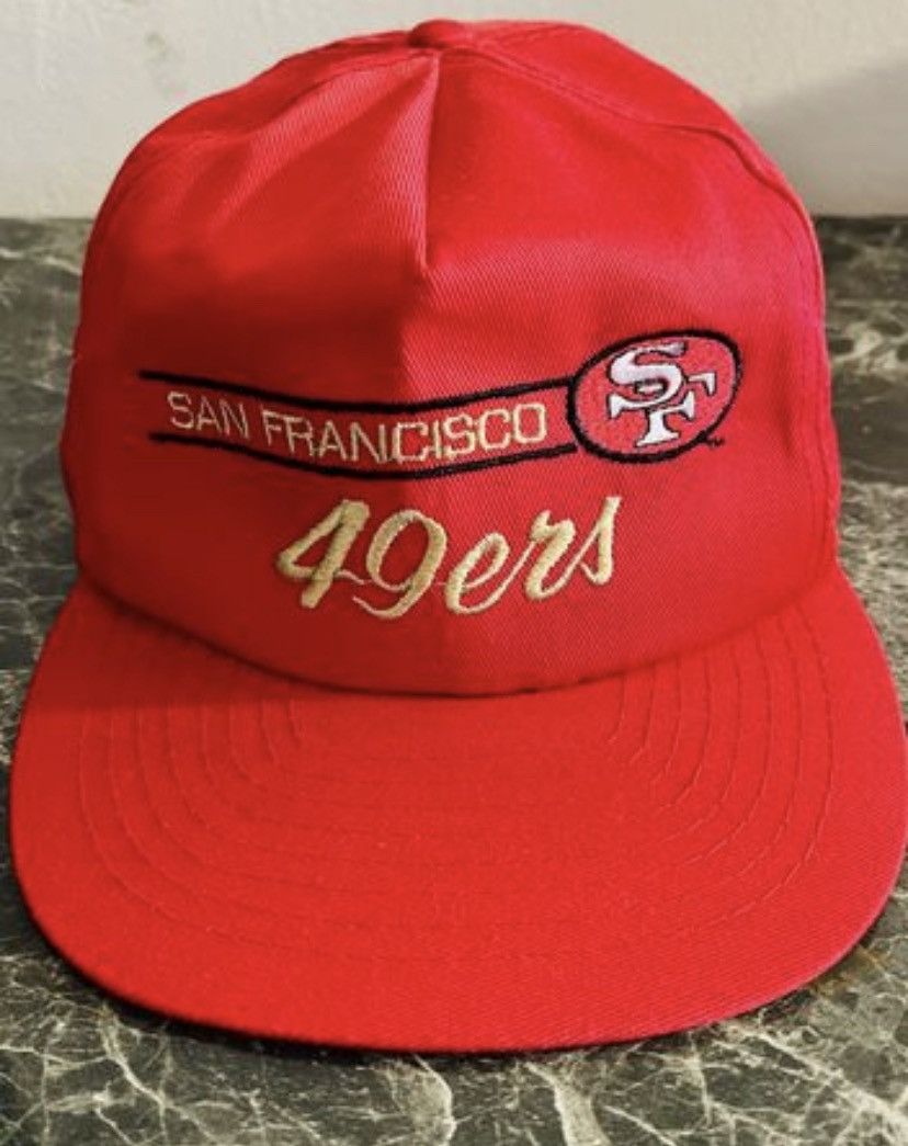 49ers gothic script hat