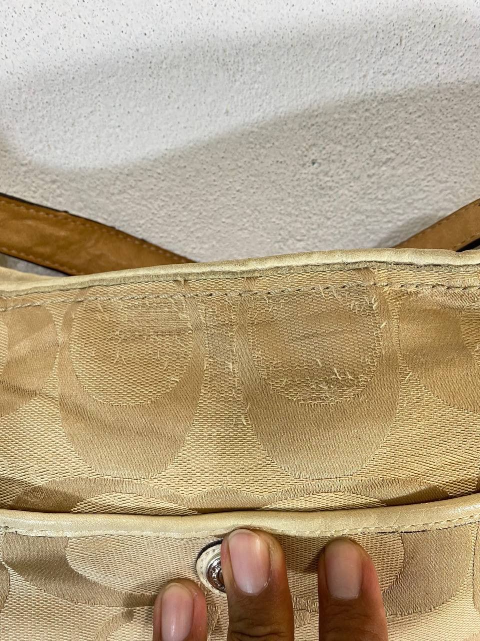 Coach Vintage Coach Handbag Monogram Nice Design Size ONE SIZE - 8 Thumbnail