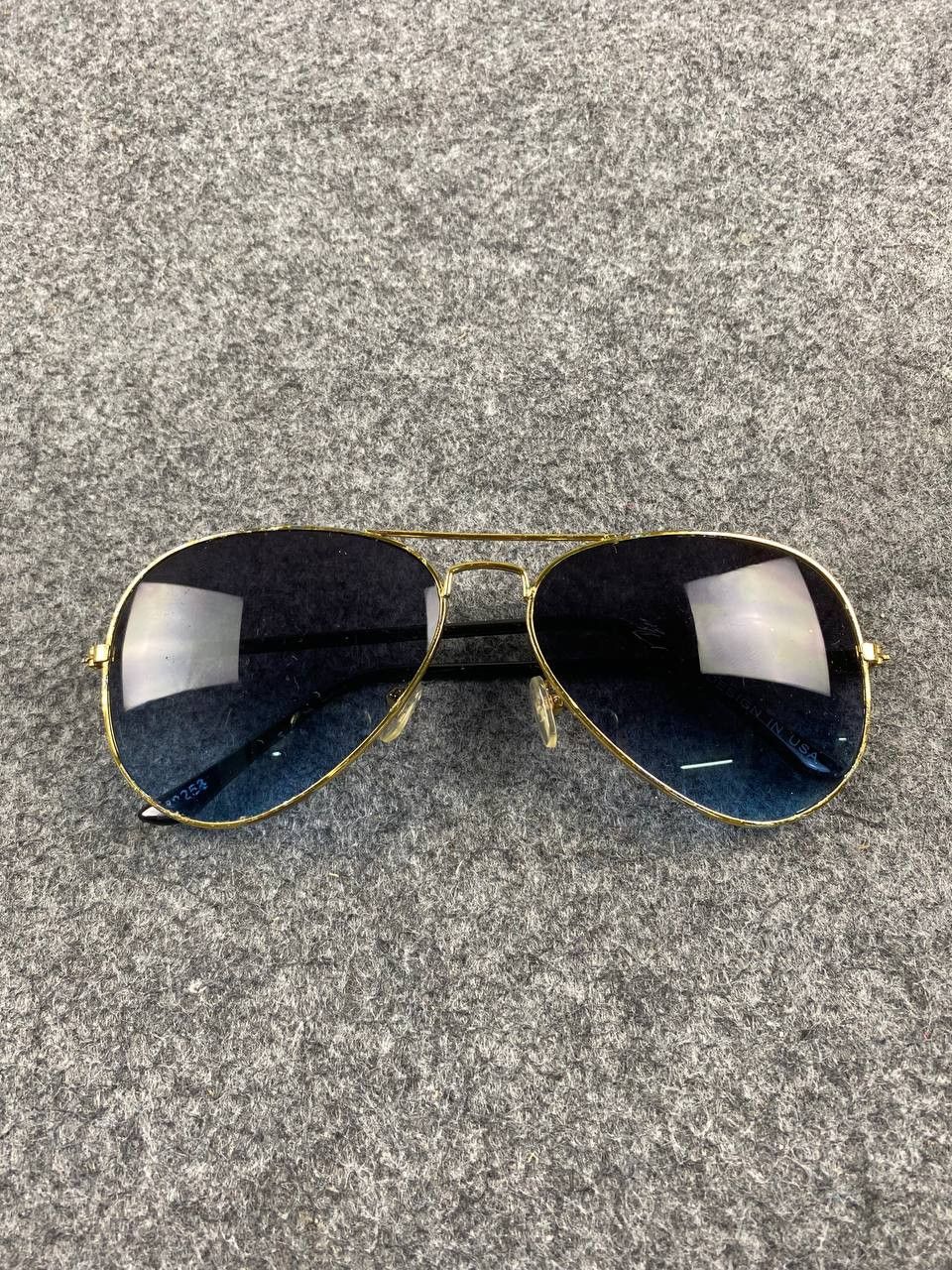 Other vintage sunglass design in usa blue lens Size ONE SIZE - 10 Thumbnail