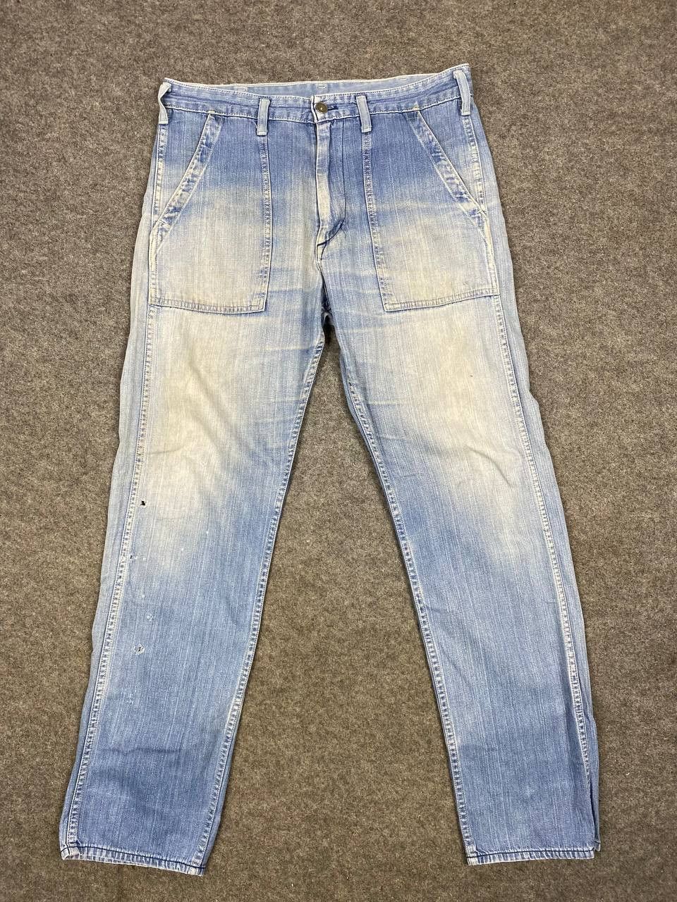 Japanese Brand vintage japanese brands us navy style denim Size US 34 / EU 50 - 6 Thumbnail
