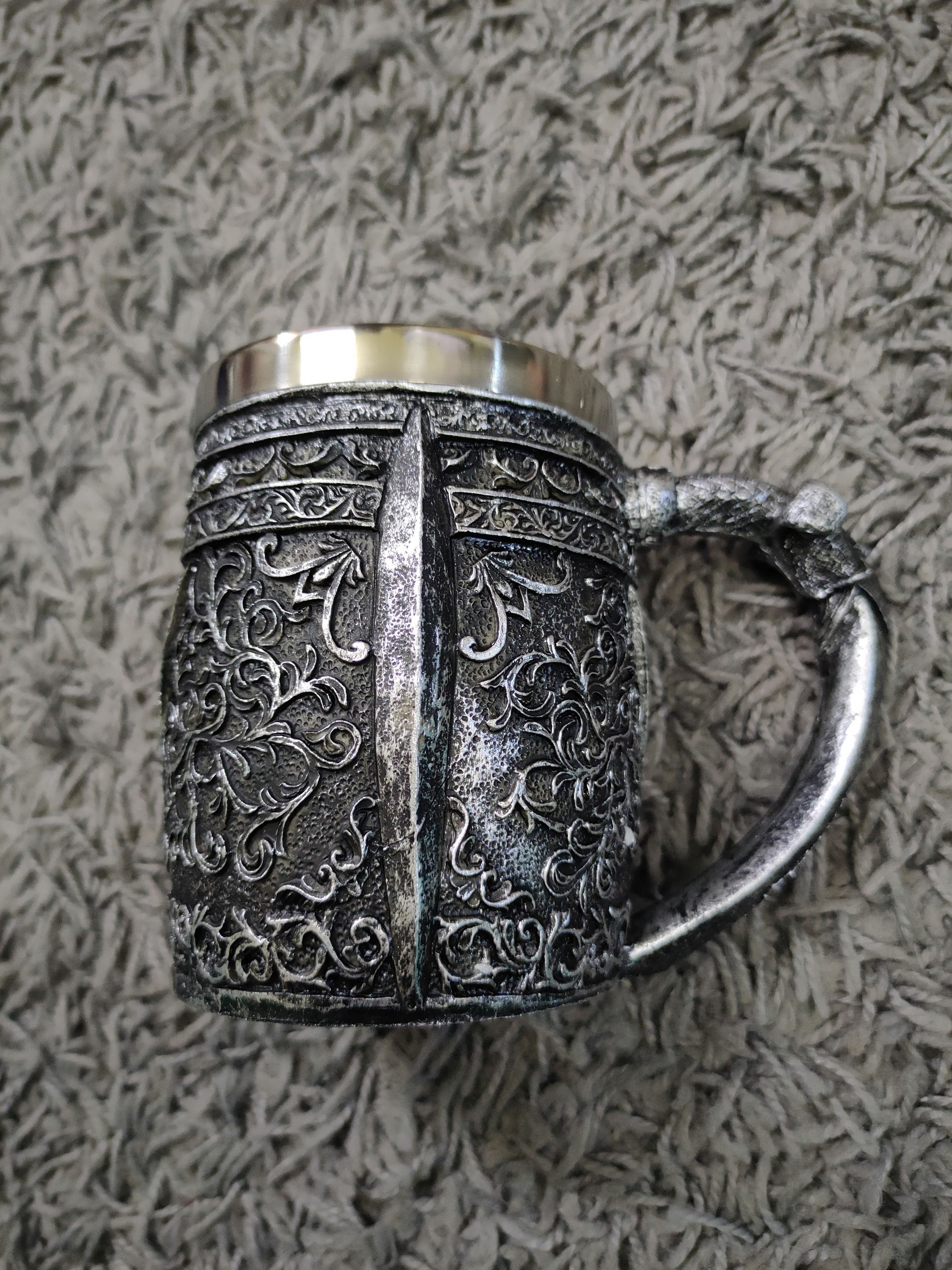 Drink Beer Save Water Japan Skull engraved mug drink cup #dumoh Size ONE SIZE - 7 Thumbnail