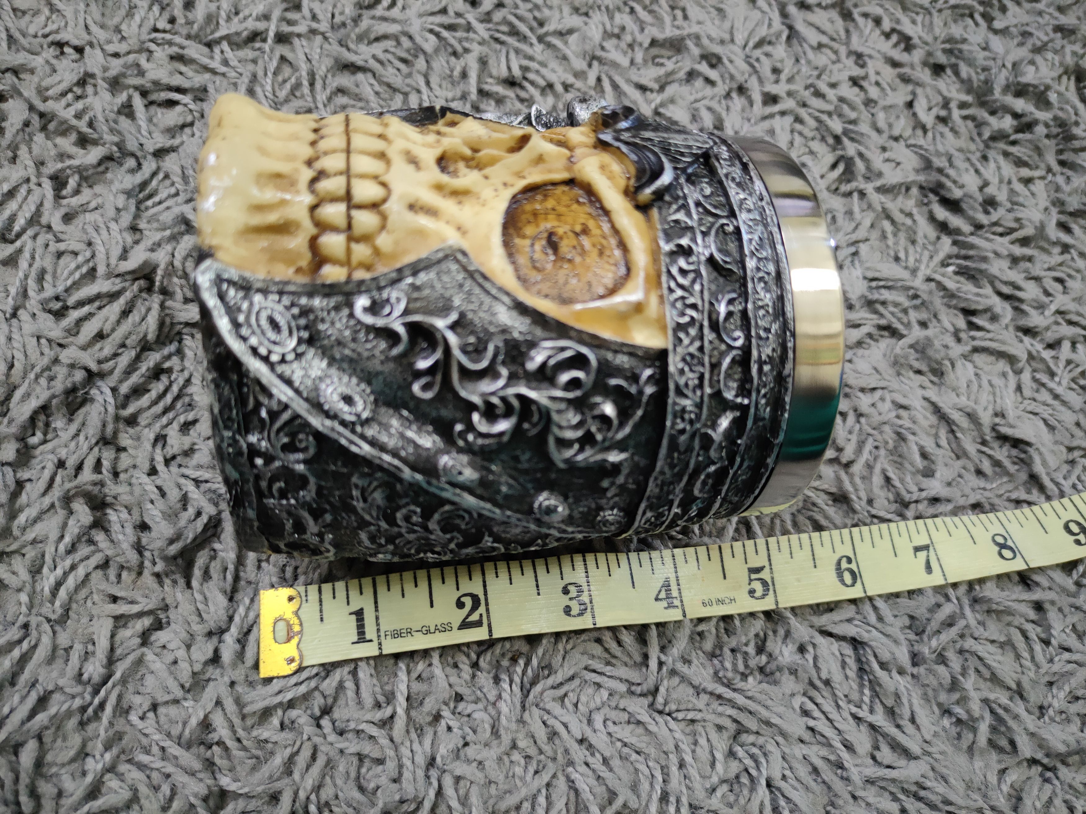 Drink Beer Save Water Japan Skull engraved mug drink cup #dumoh Size ONE SIZE - 12 Thumbnail
