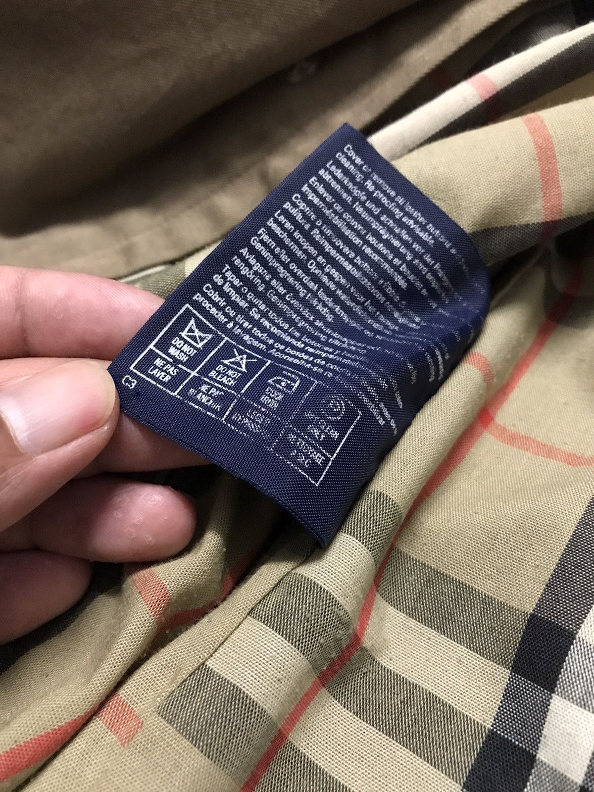 Burberry Burberry Nova Check Vintage Jacket Size US XL / EU 56 / 4 - 8 Thumbnail