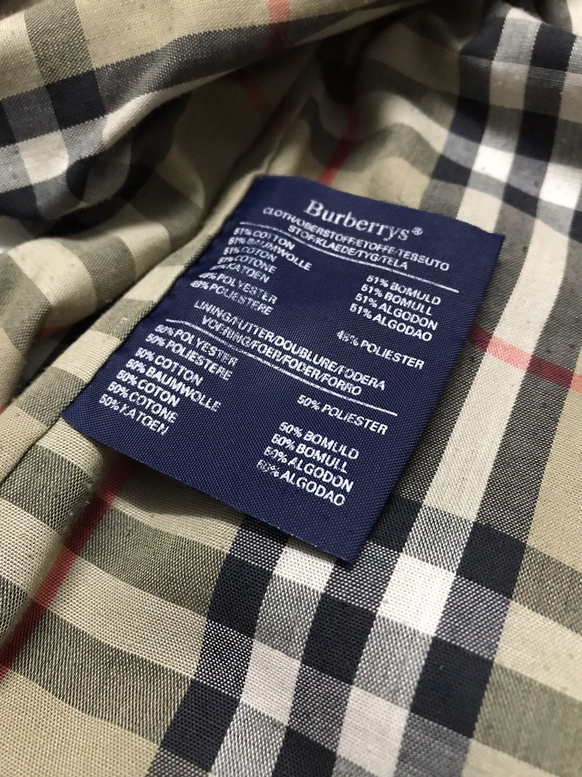 Burberry Burberry Nova Check Vintage Jacket Size US XL / EU 56 / 4 - 7 Thumbnail
