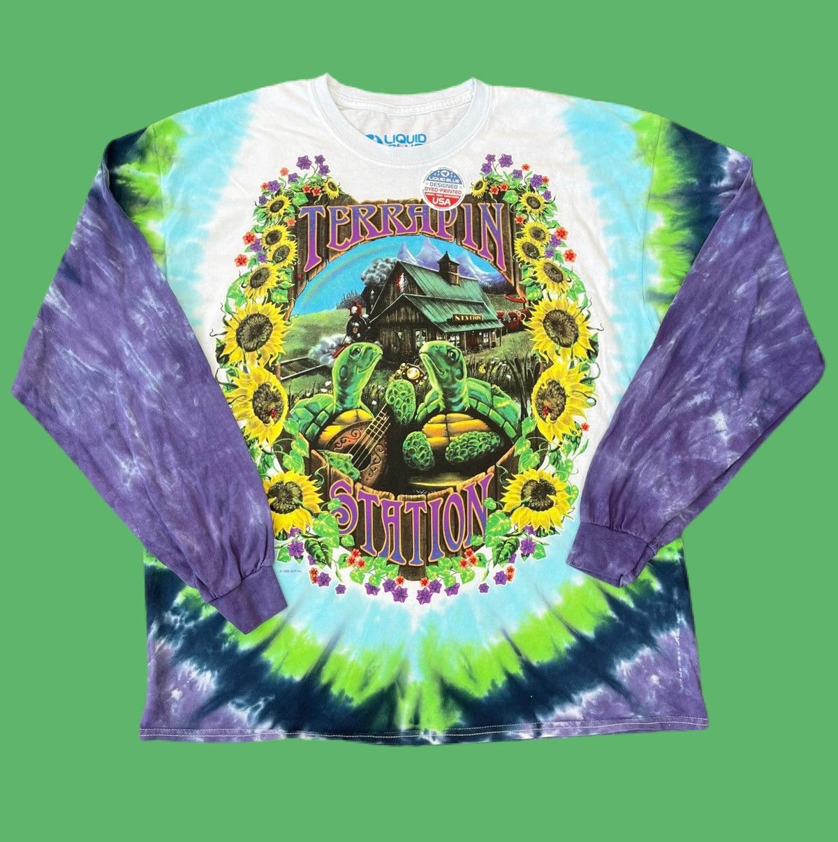 Band Tees × Grateful Dead × Liquid Blue Liquid Blue Grateful Dead Long Sleeve Shirt Size US L / EU 52-54 / 3 - 1 Thumbnail