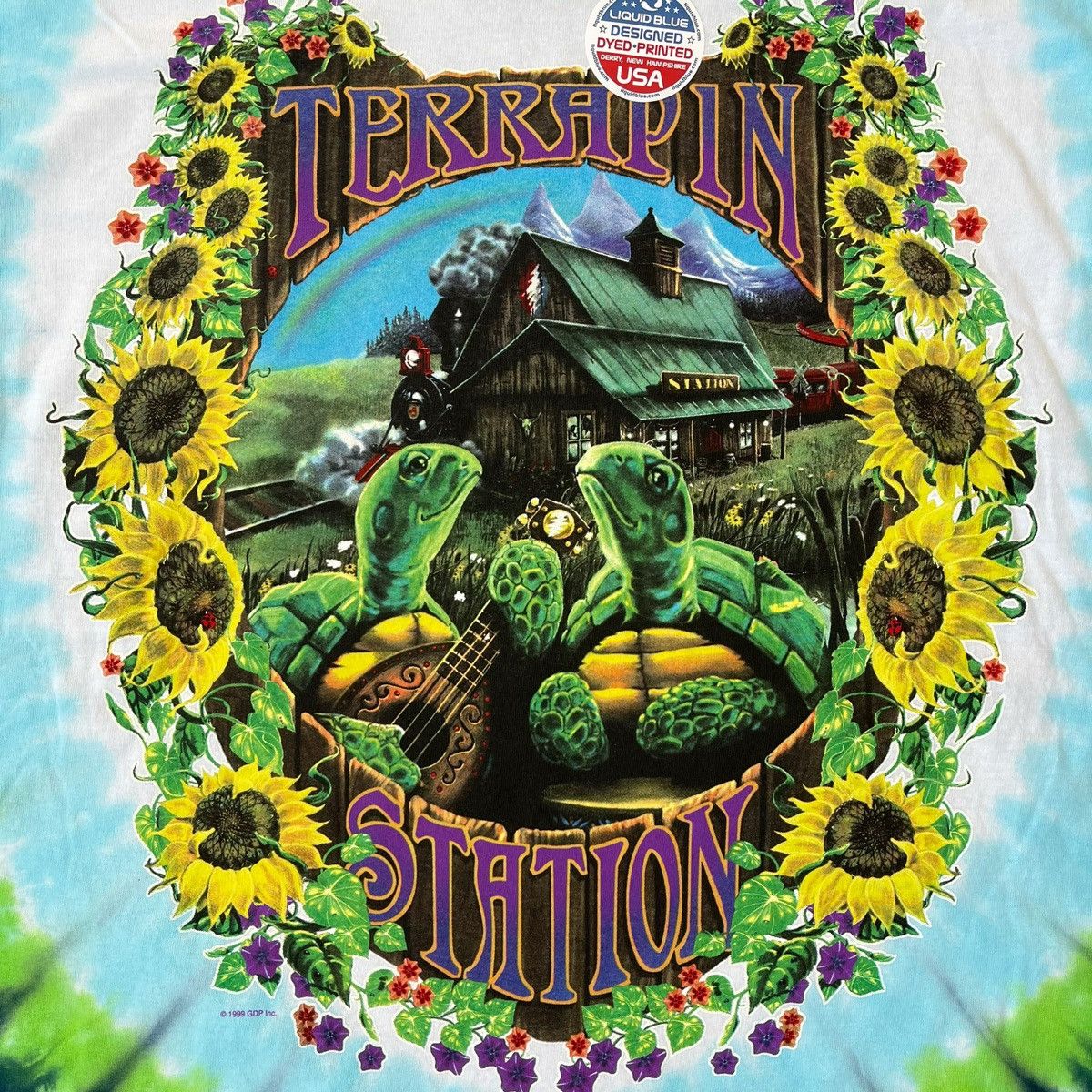 Band Tees × Grateful Dead × Liquid Blue Liquid Blue Grateful Dead Long Sleeve Shirt Size US L / EU 52-54 / 3 - 2 Thumbnail