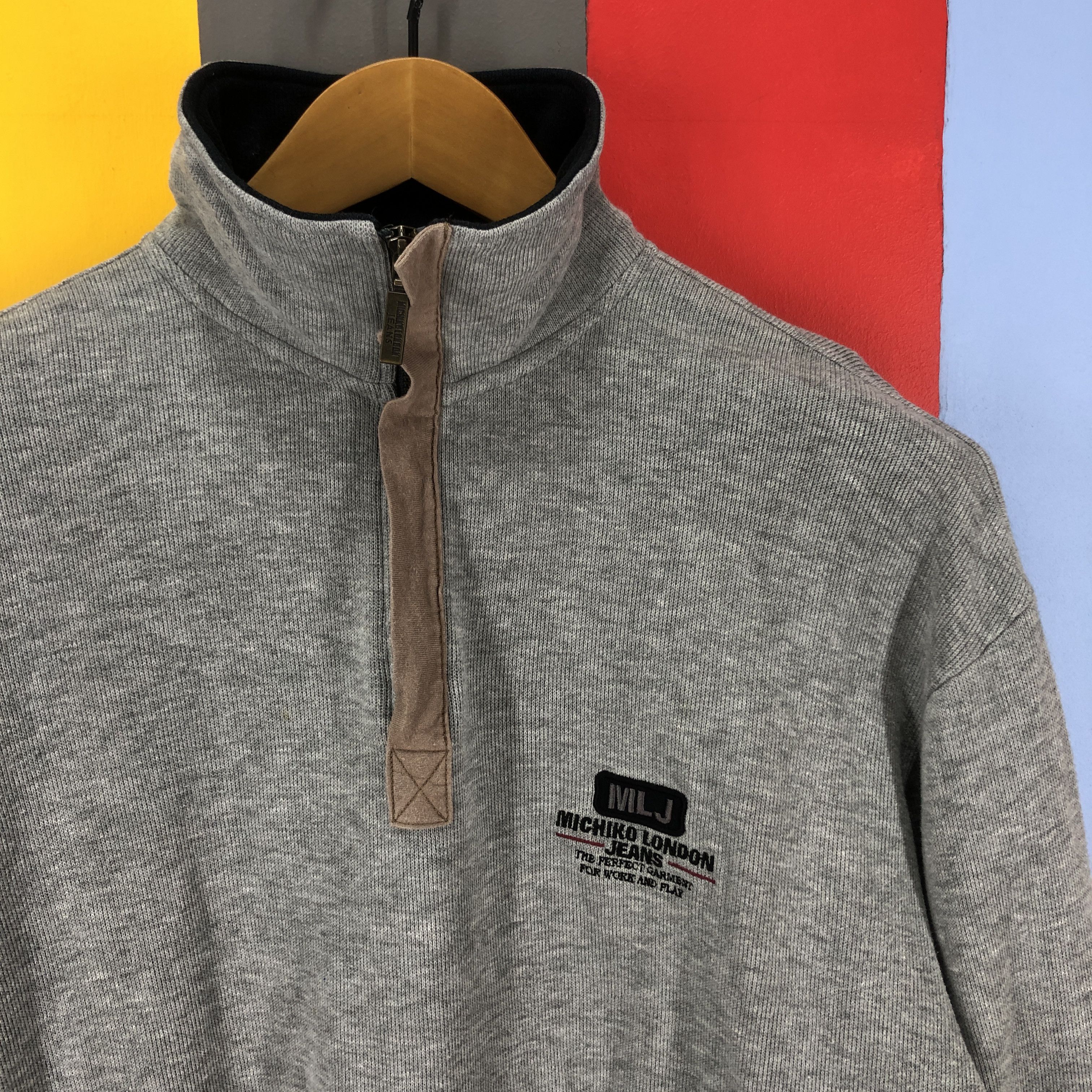 Michiko Koshino London MICHIKO LONDON JEANS Turtle Neck Sweatshirt #0905/AH Size US S / EU 44-46 / 1 - 2 Thumbnail
