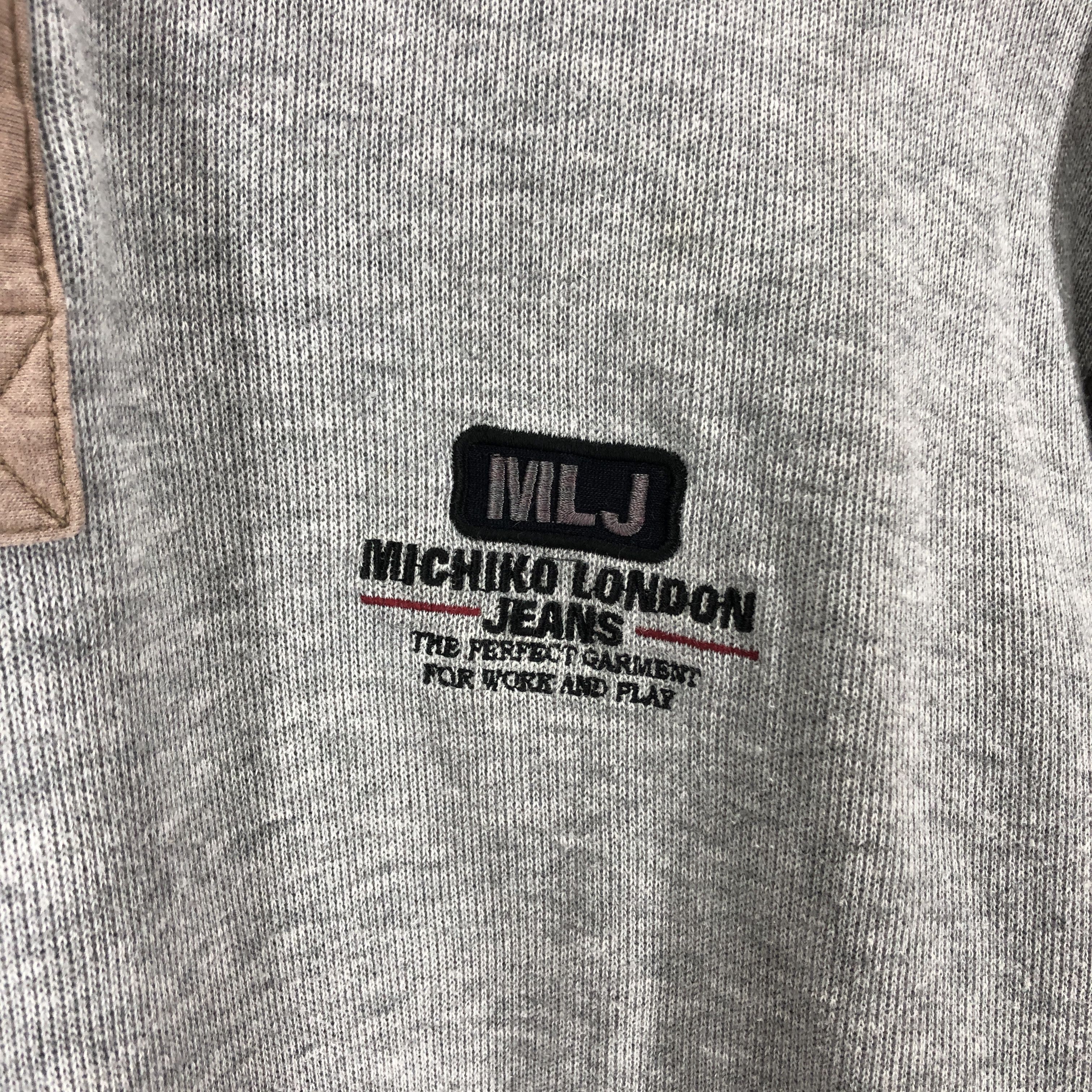 Michiko Koshino London MICHIKO LONDON JEANS Turtle Neck Sweatshirt #0905/AH Size US S / EU 44-46 / 1 - 4 Thumbnail